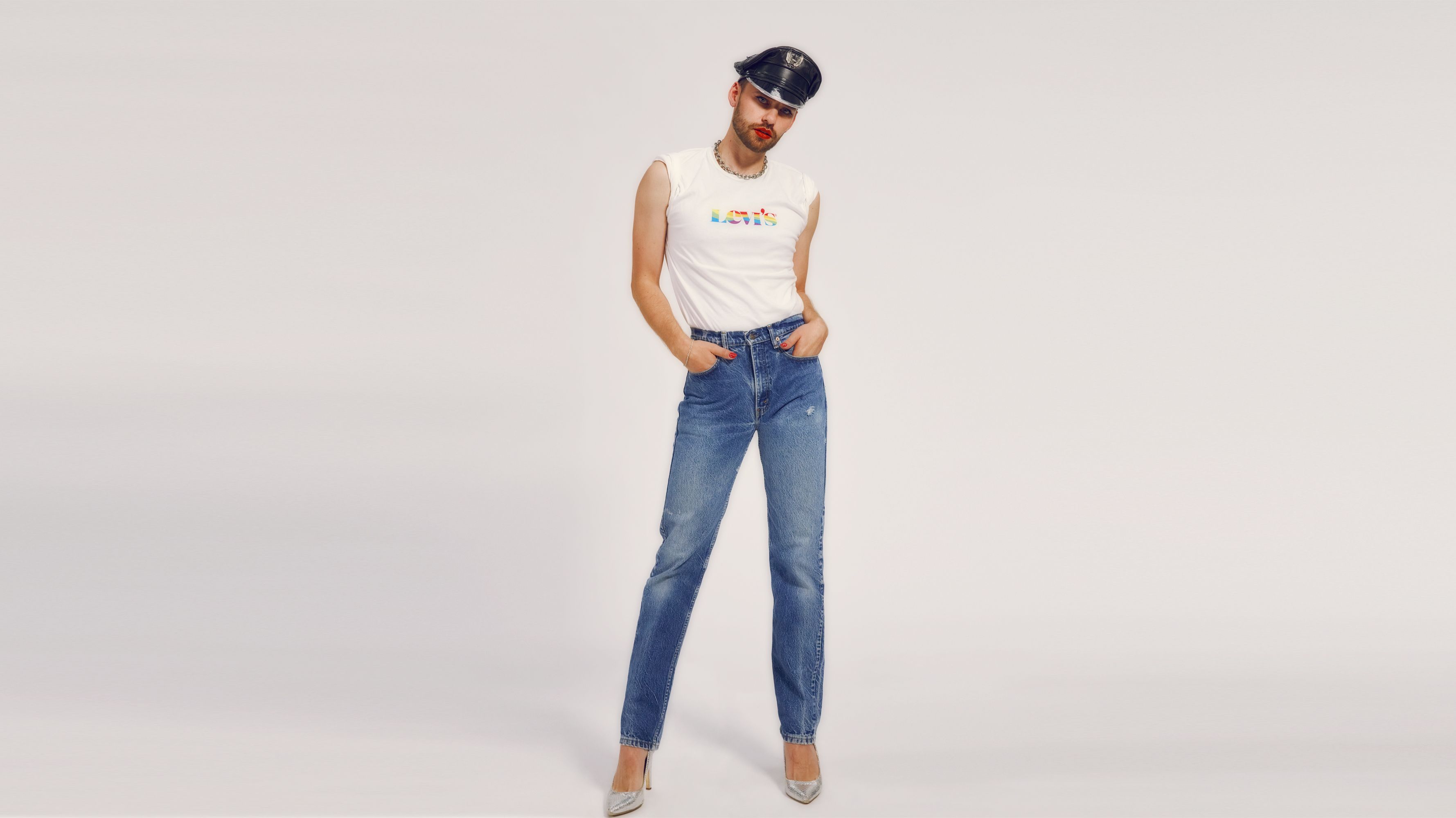 Levi's® Pride Community T-shirt - White | Levi's® US