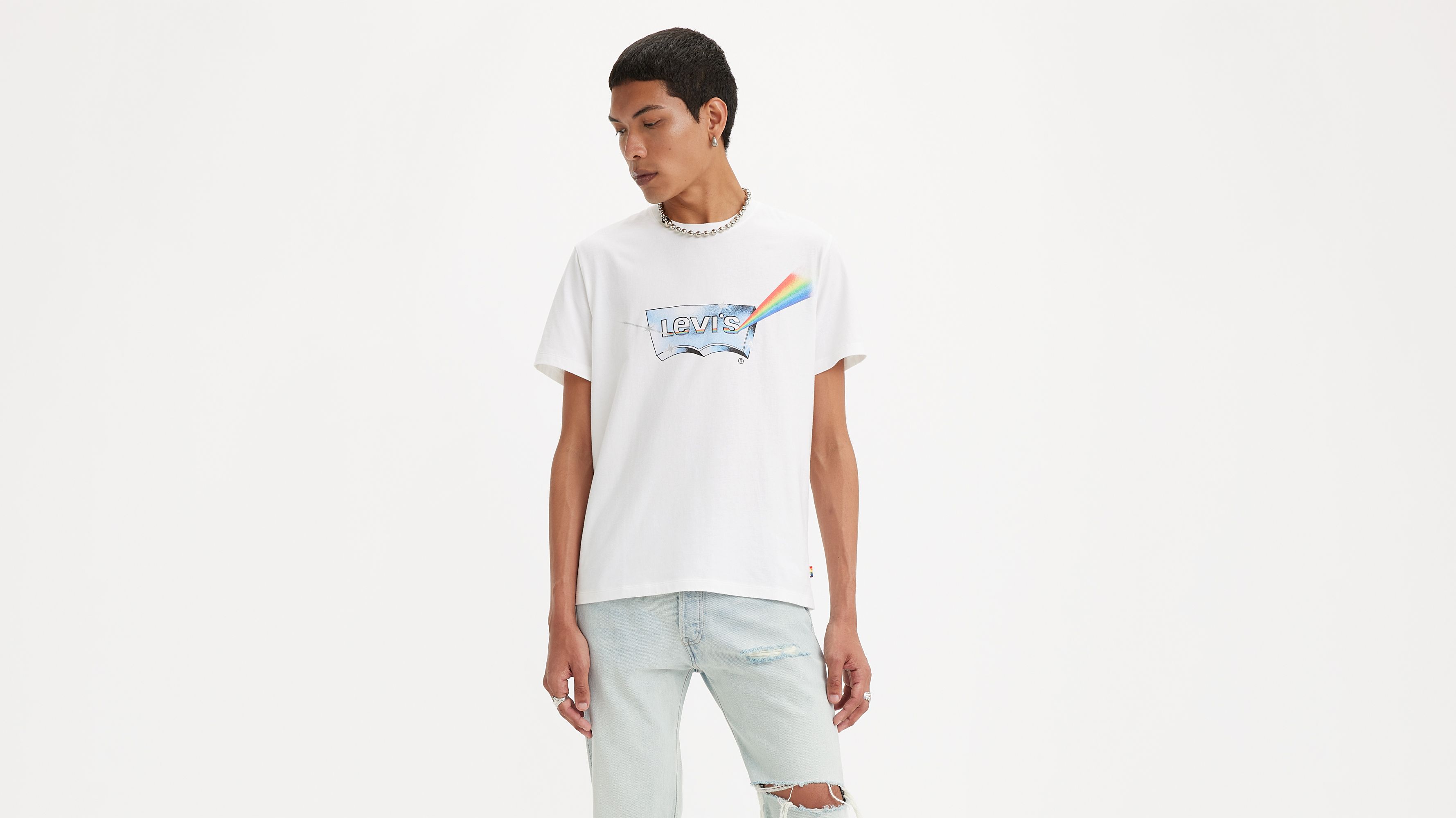 Levi's pride ringer discount tee