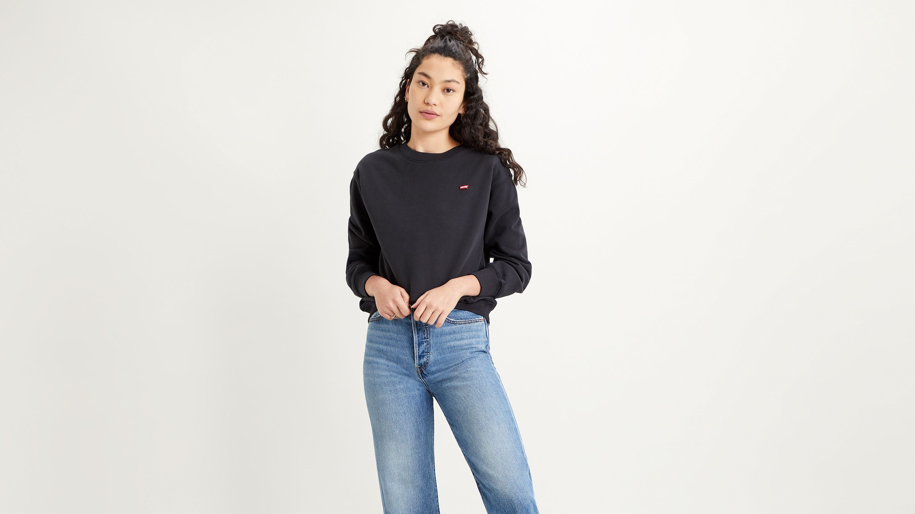 Sweat levis best sale femme noir