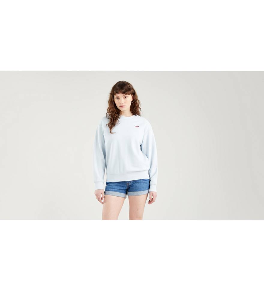 Standard Crewneck Sweatshirt - Blue | Levi's® LV