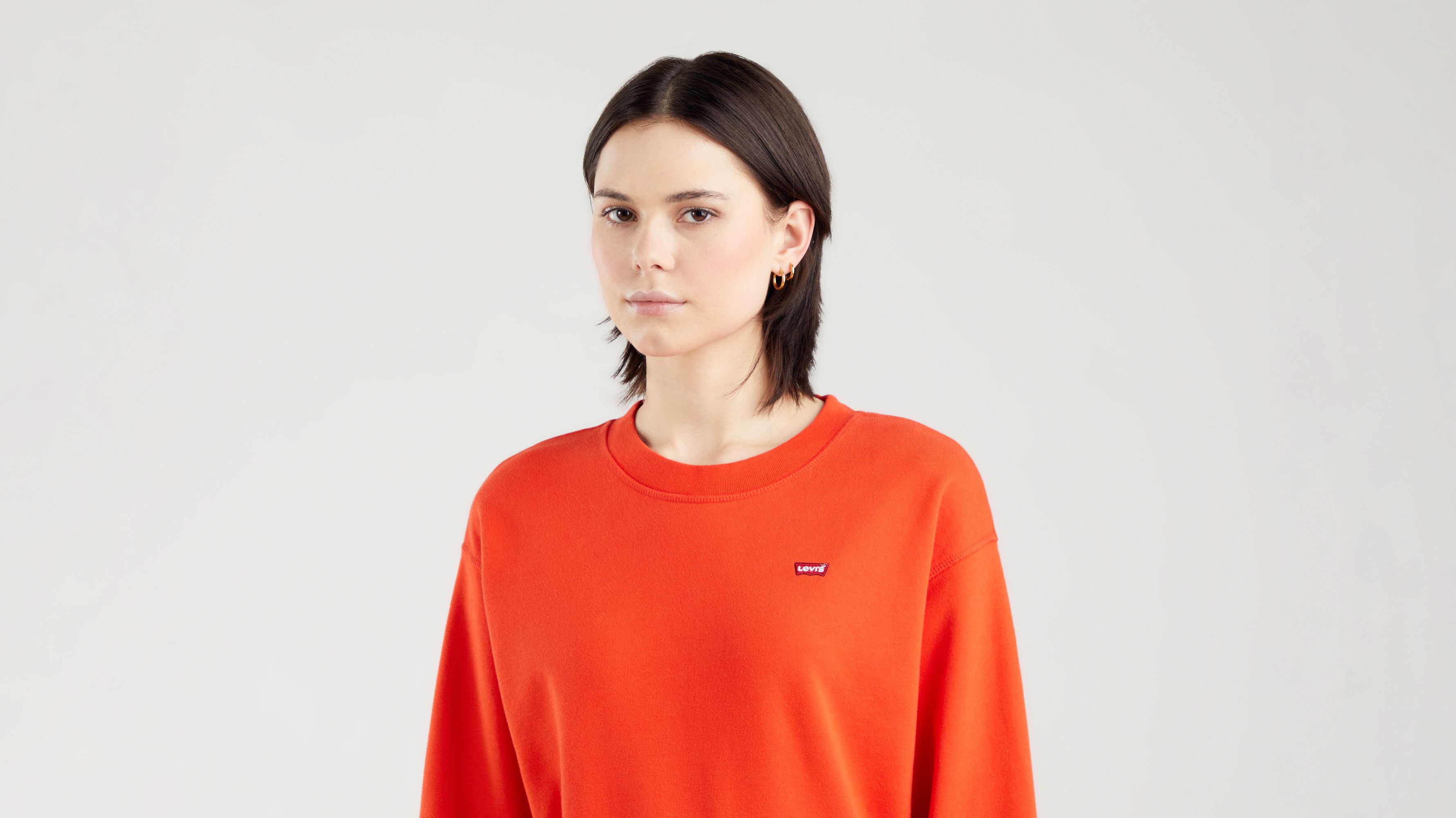 Standard Crewneck Sweatshirt - Orange | Levi's® IS