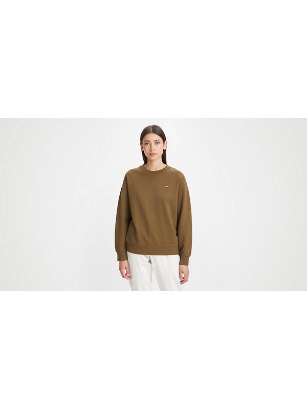 Standard Crewneck Sweatshirt - Green | Levi's® CH