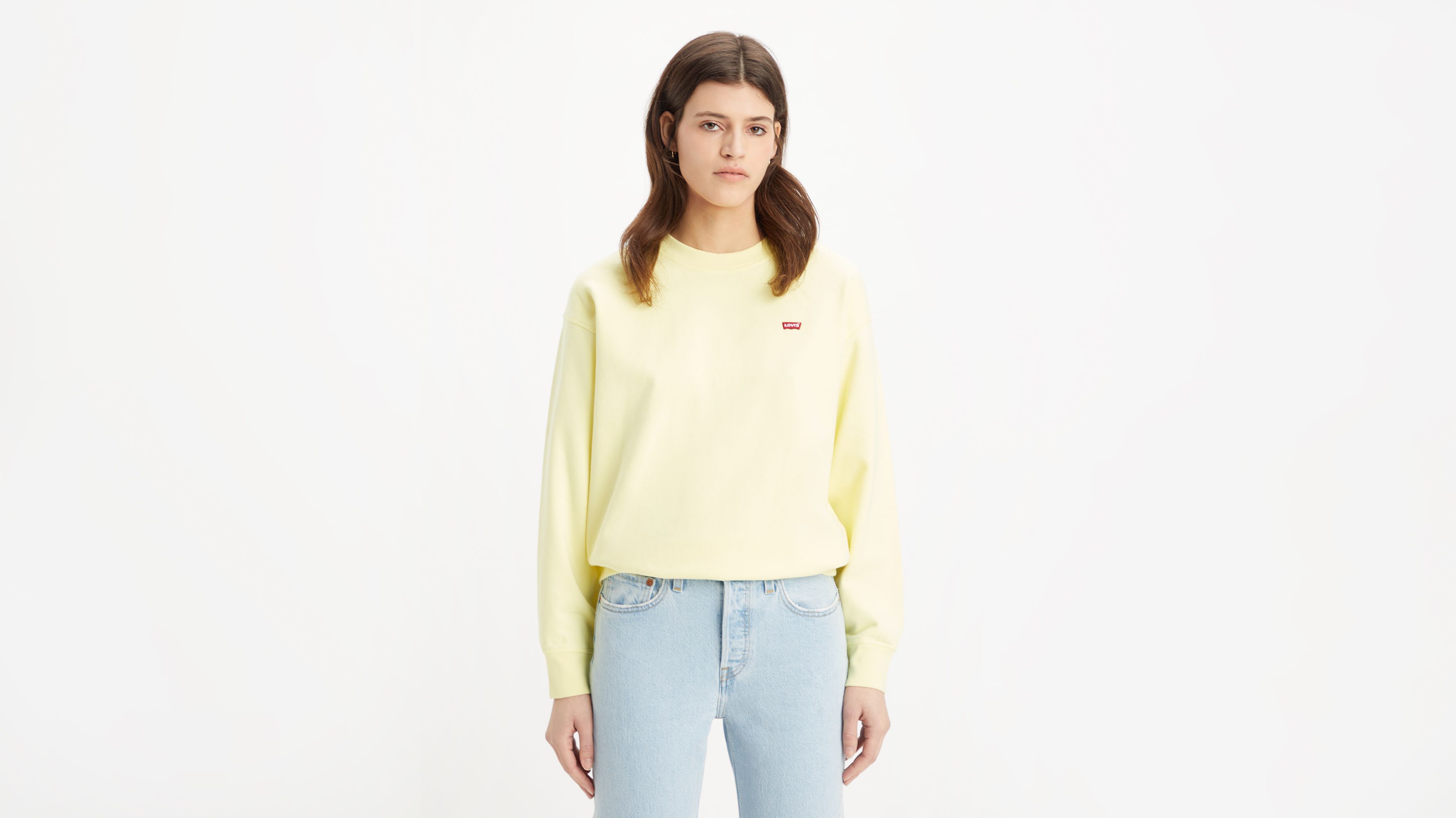 Pull levis 2025 jaune femme