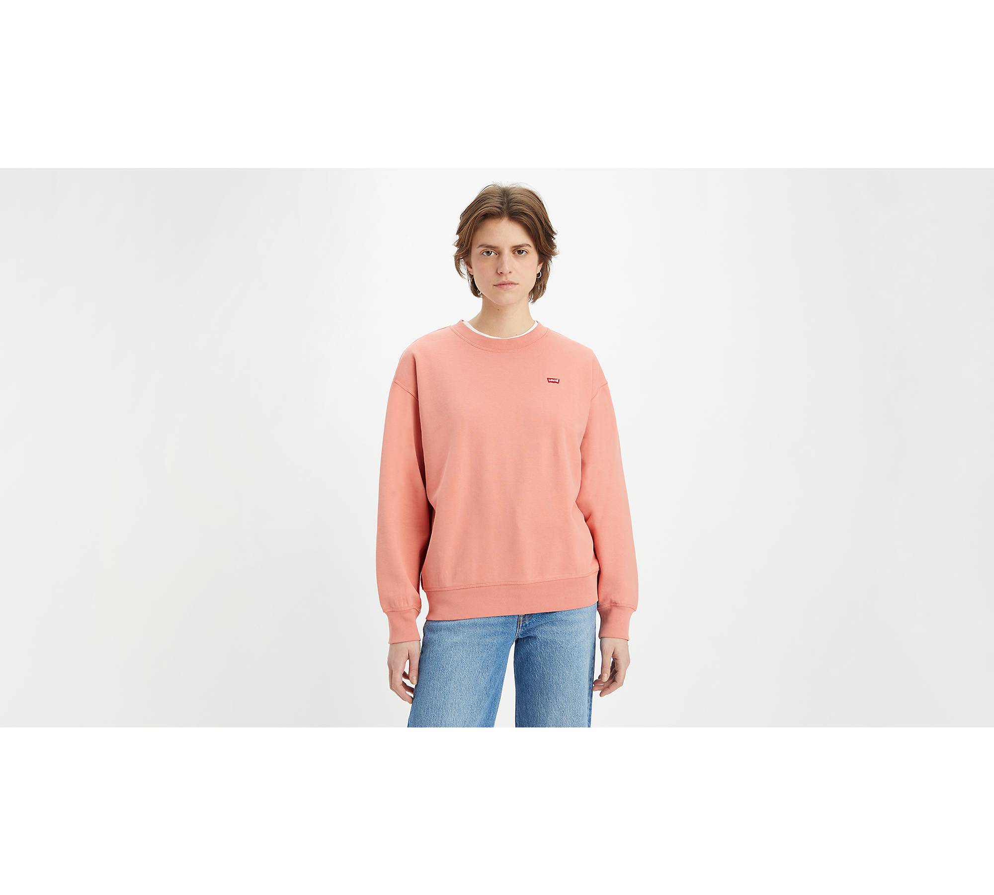 Standard Crewneck Sweatshirt - Orange | Levi's® GB
