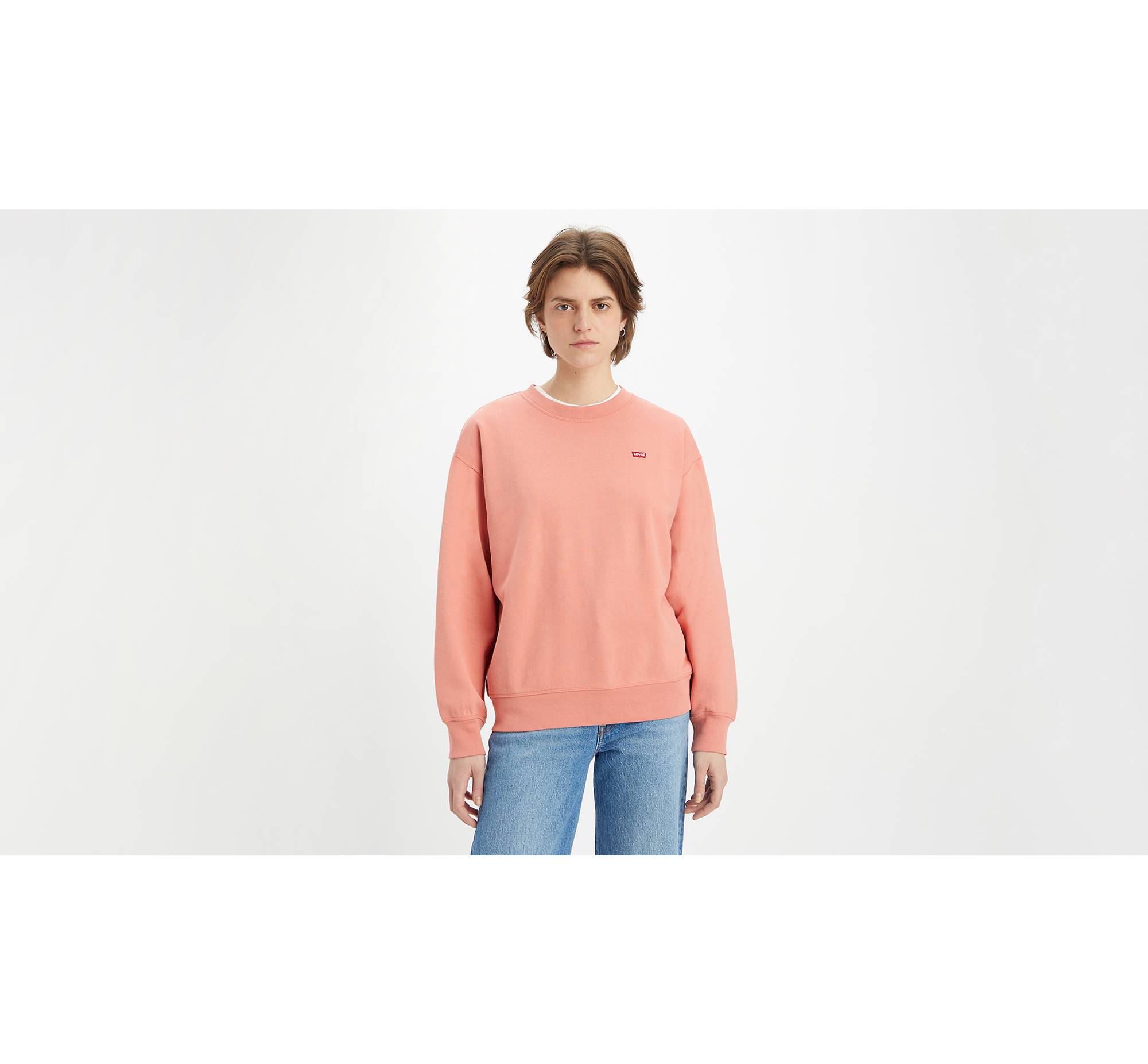Standard Crewneck Sweatshirt - Orange | Levi's® SM