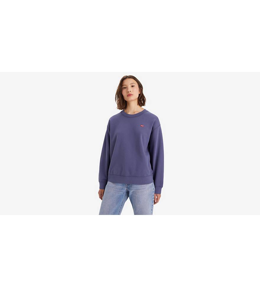 Standard Crewneck Sweatshirt - Blue | Levi's® HU