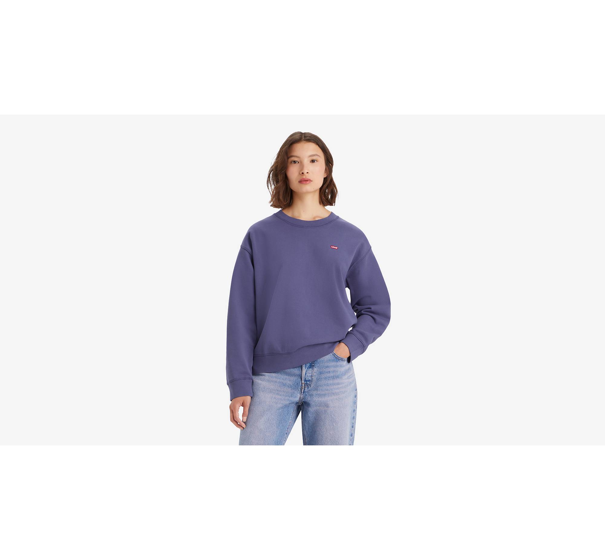 Standard Crewneck Sweatshirt - Blue | Levi's® MD