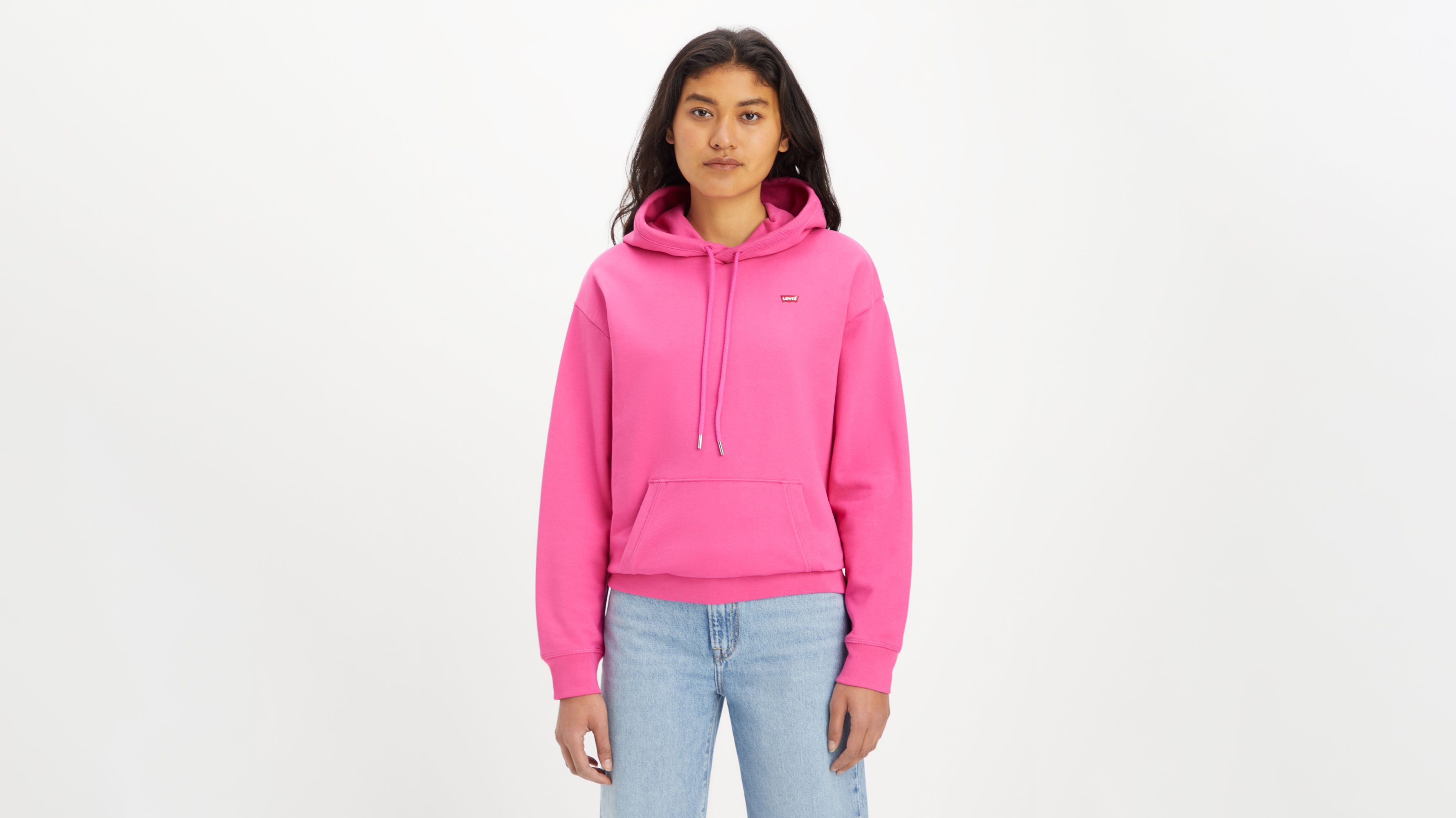 Levis pink hoodie outlet mens