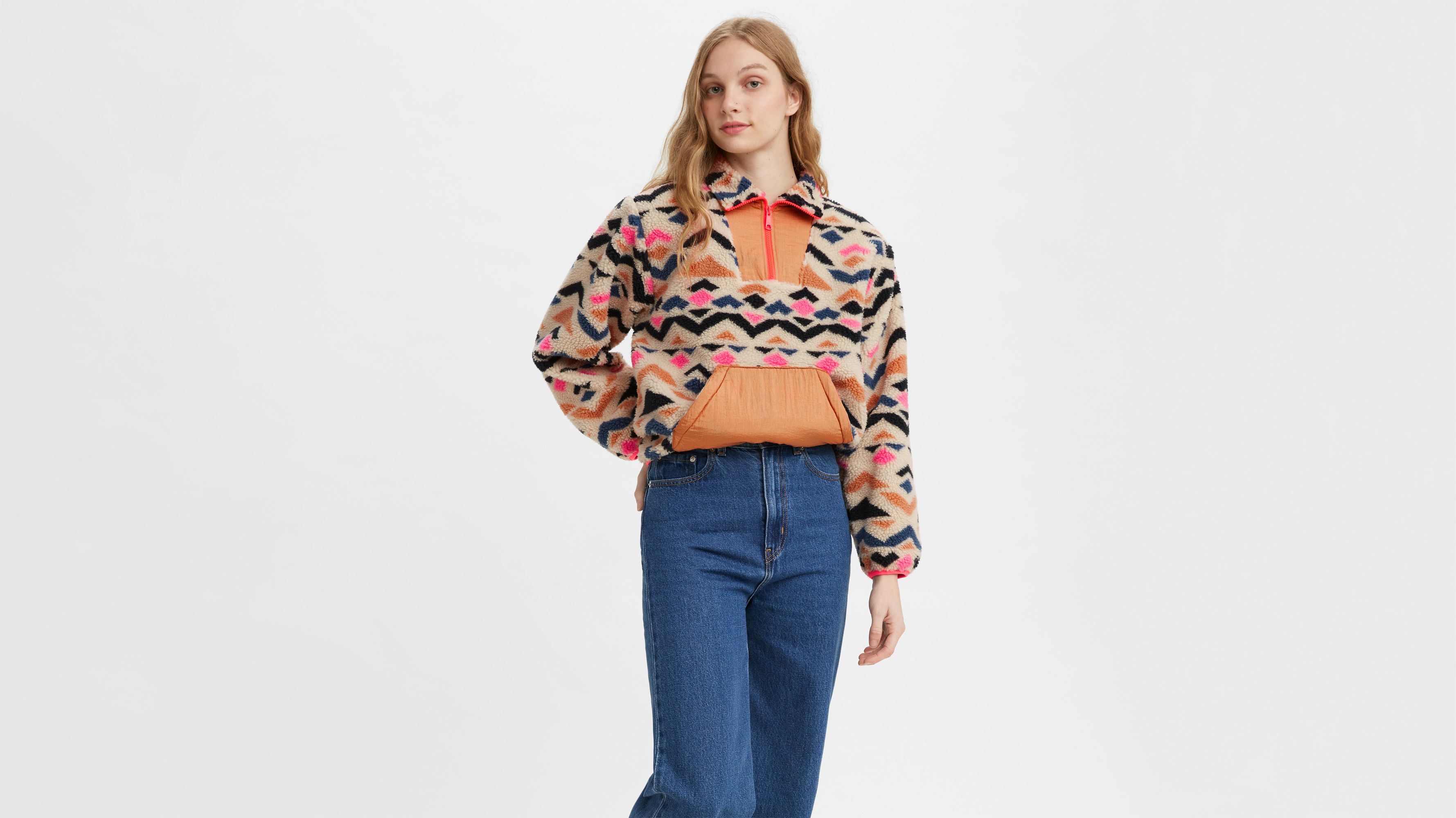 levis crop jumper