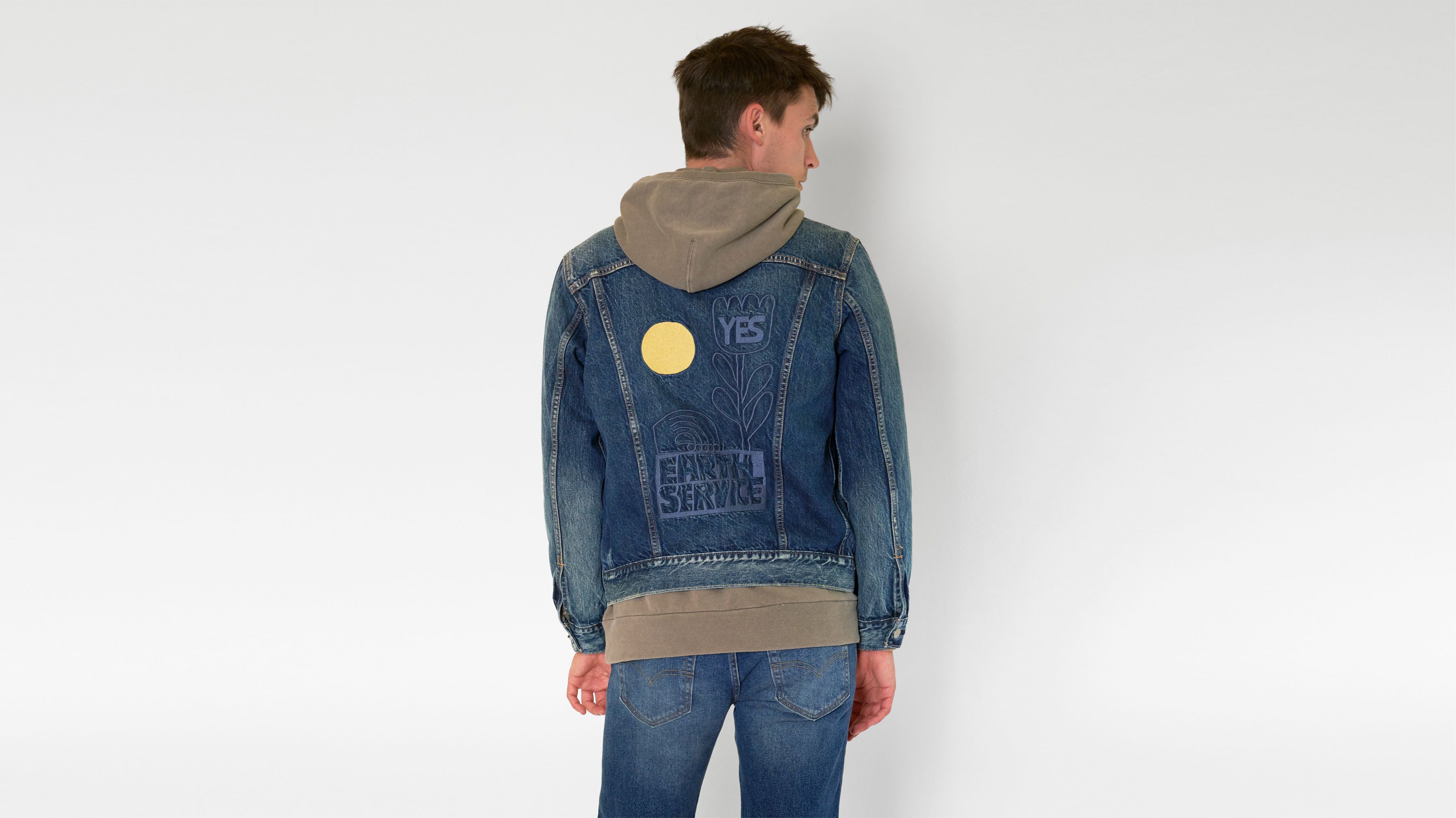 levi's wellthread trucker jacket