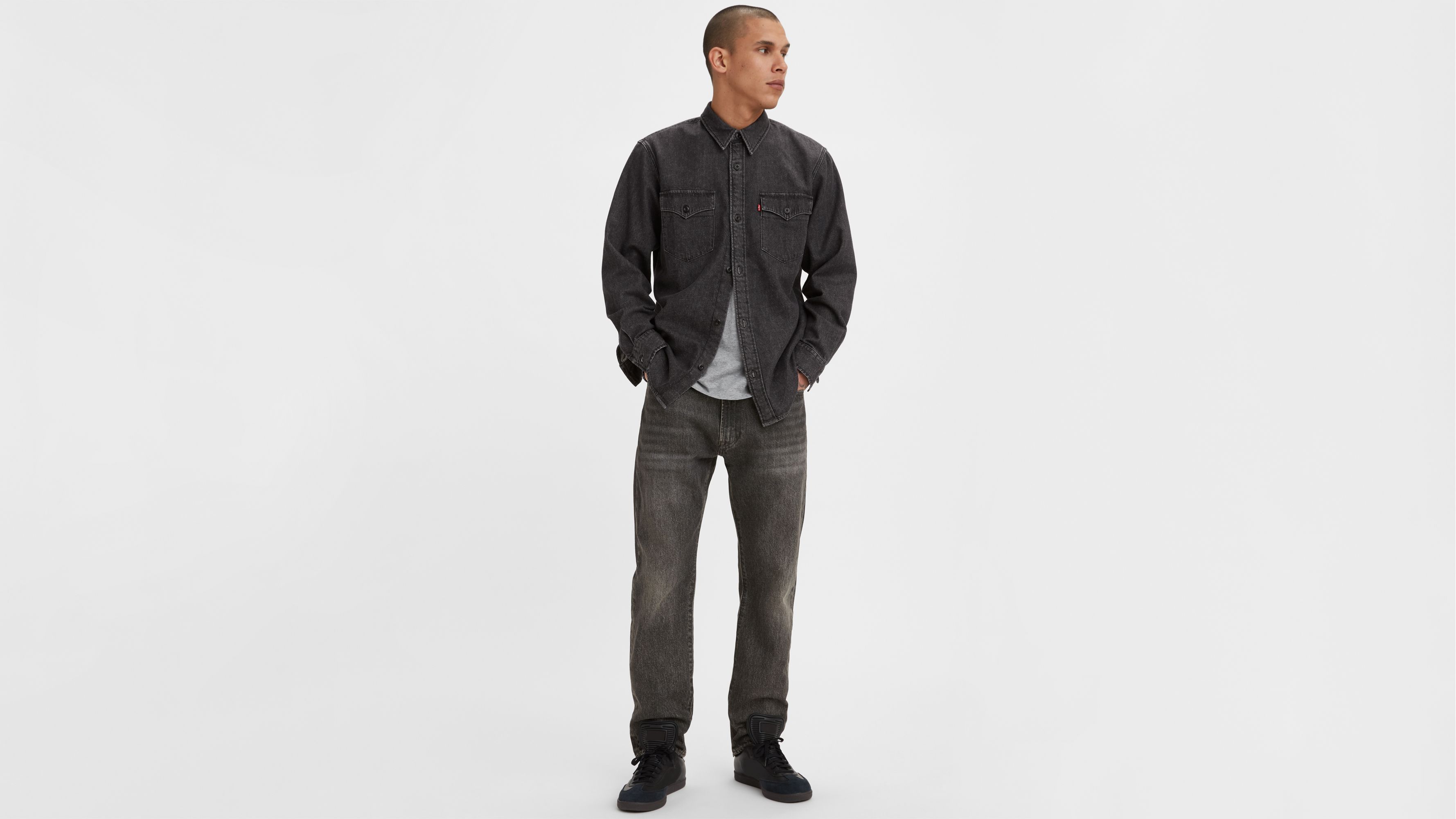 551™ Z Straight Fit Men's - Black | Levi's® US