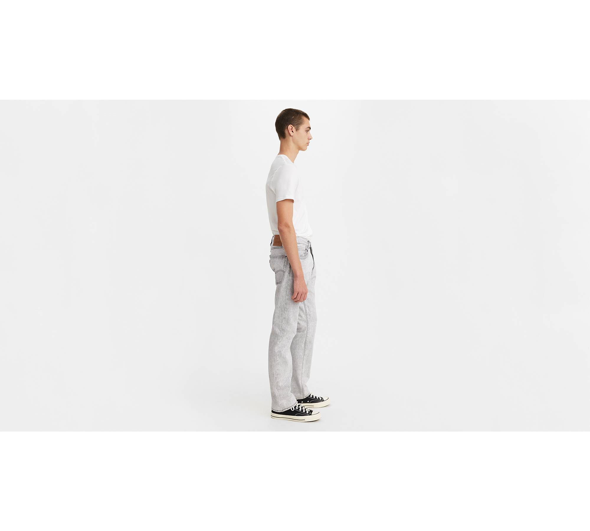 551™z Authentic Straight Fit Men's Jeans - Grey | Levi's® US