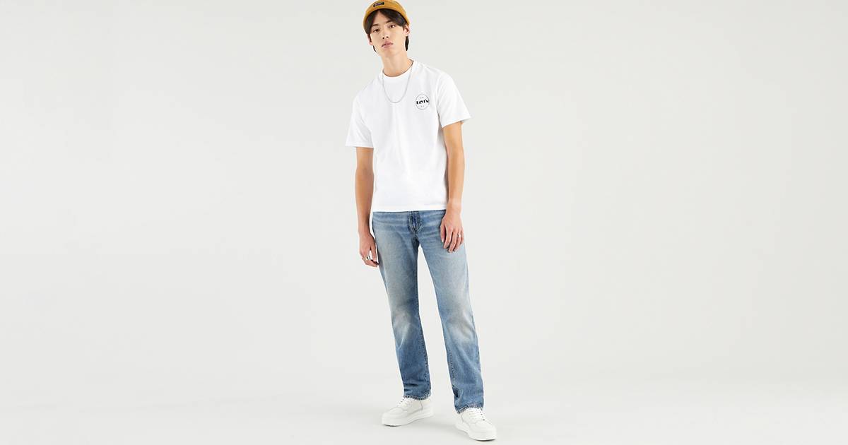 551z™ Authentic Straight Jeans - Blue | Levi's® EE