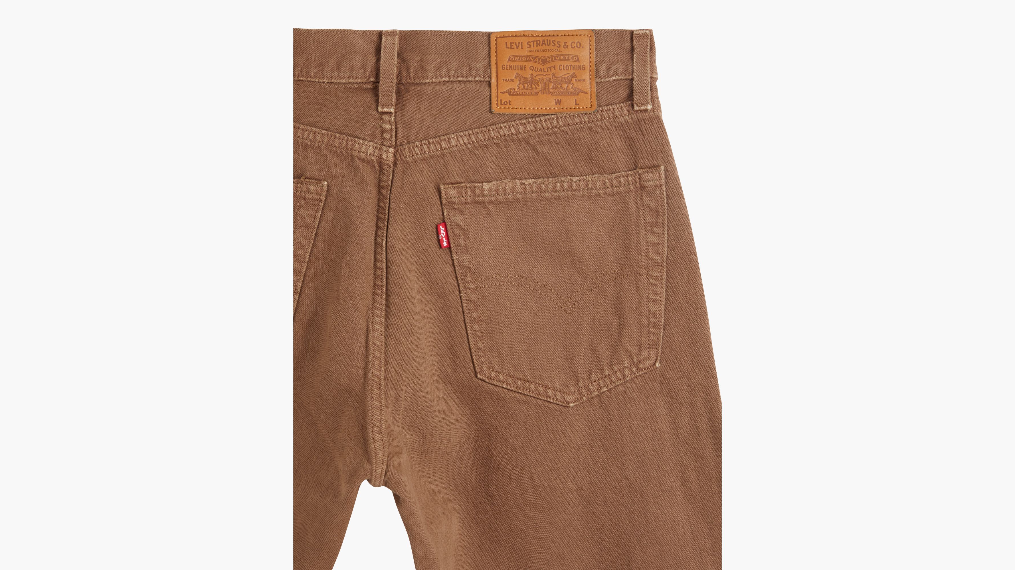 Levi's 551Z straight jeans in brown