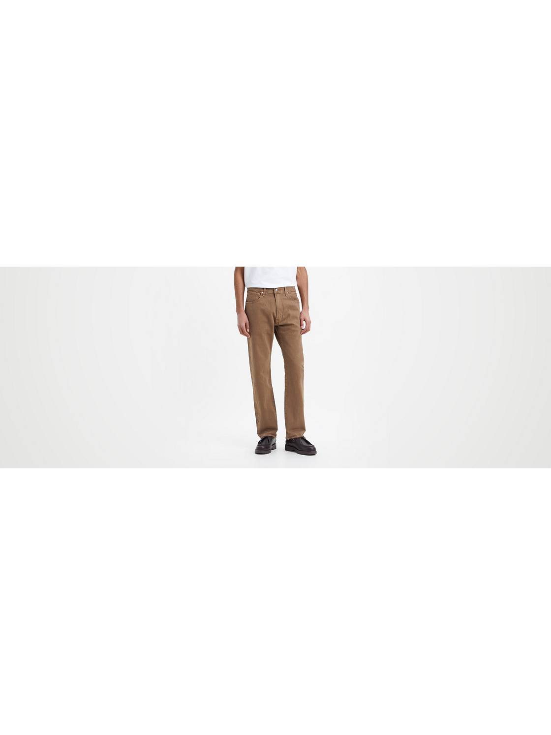 Men's Brown Fit By Number Jeans