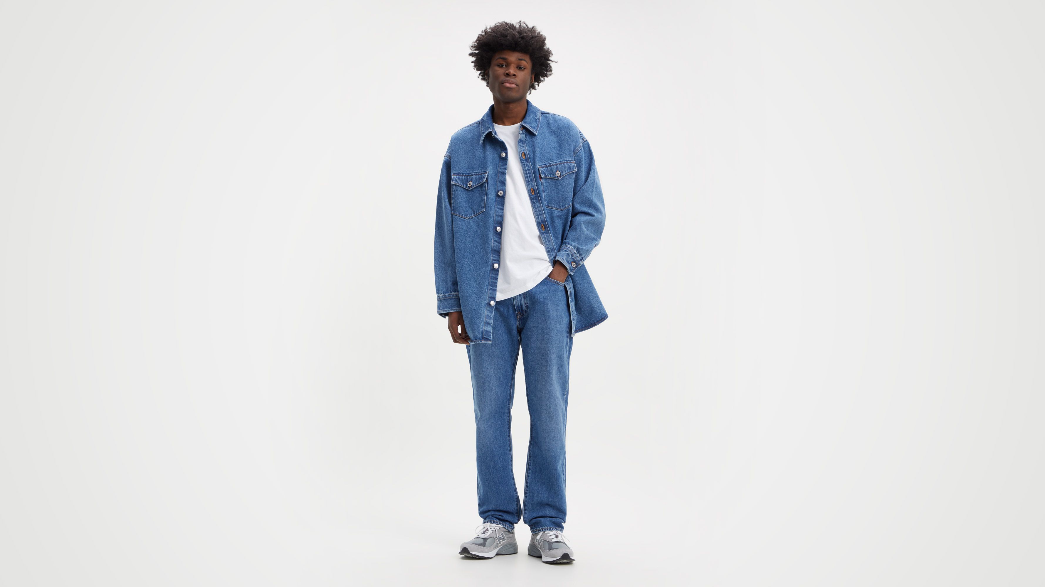 551z Authentic Straight Jeans - Blue | Levi's® GE