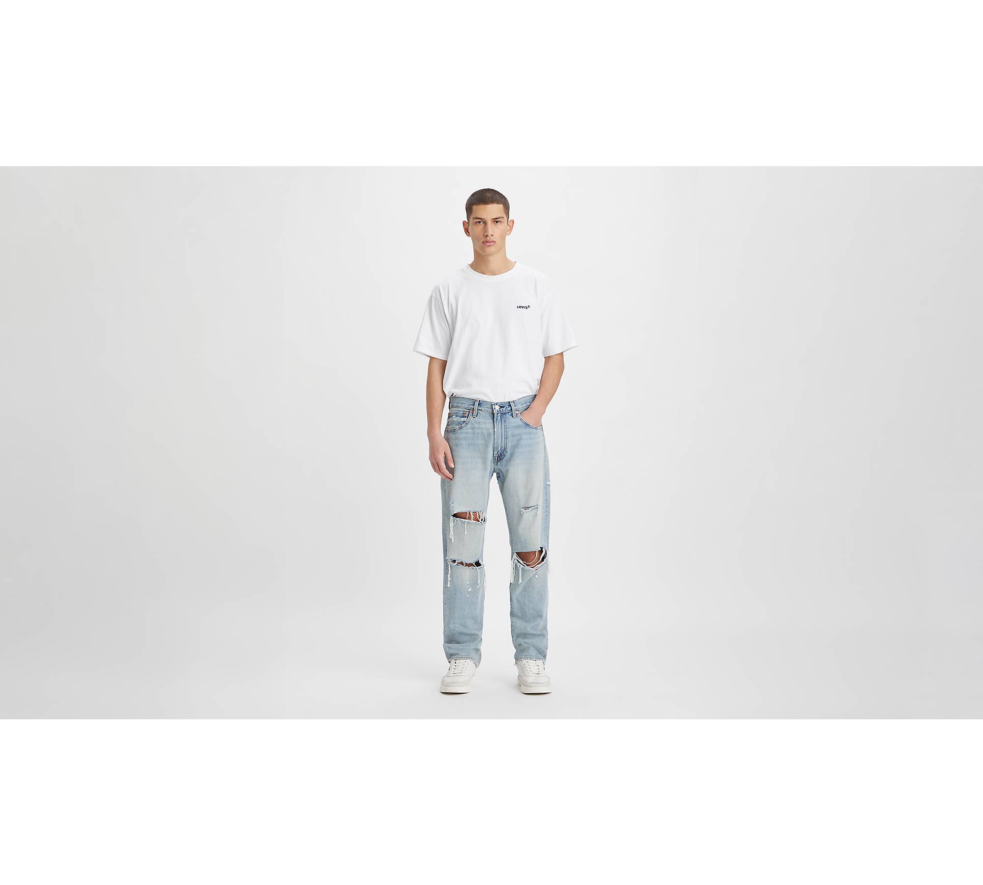 Kamel grad Resignation 551™ Z Authentic Straight Fit Men's Jeans - Light Wash | Levi's® US