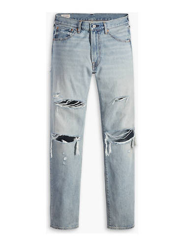 리바이스 Levi 551 Z Authentic Straight Fit Mens Jeans,Light Indigo - Light Wash - Non Stretch