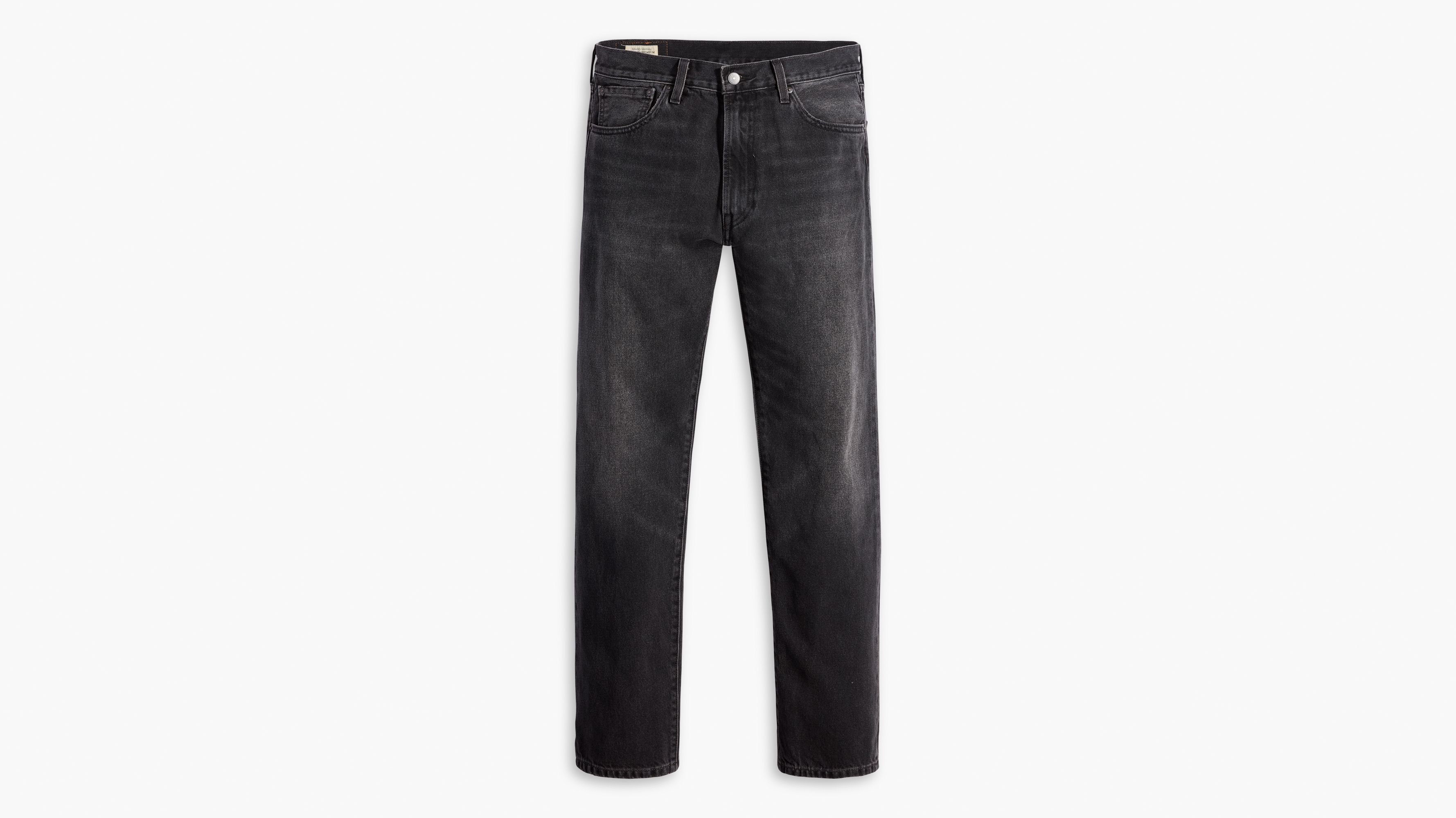 14 Oz. Indigo X Black Brunswick-T, Mens Straight Fit Raw Denim Jeans