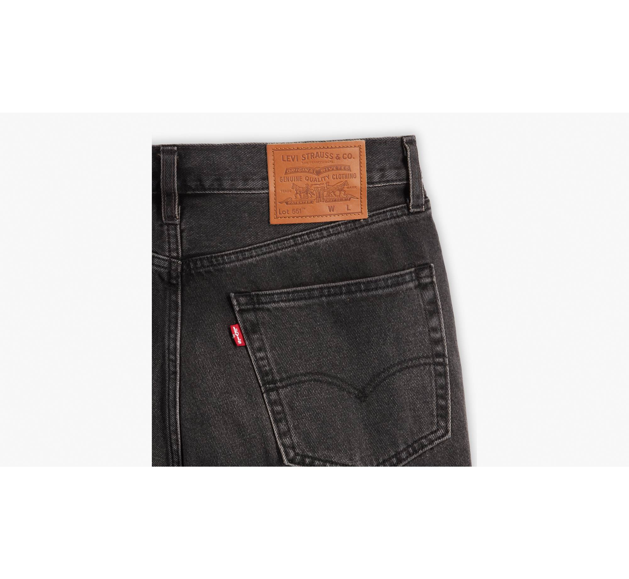 551z™ Authentic Straight Jeans - Schwarz | Levi's® DE