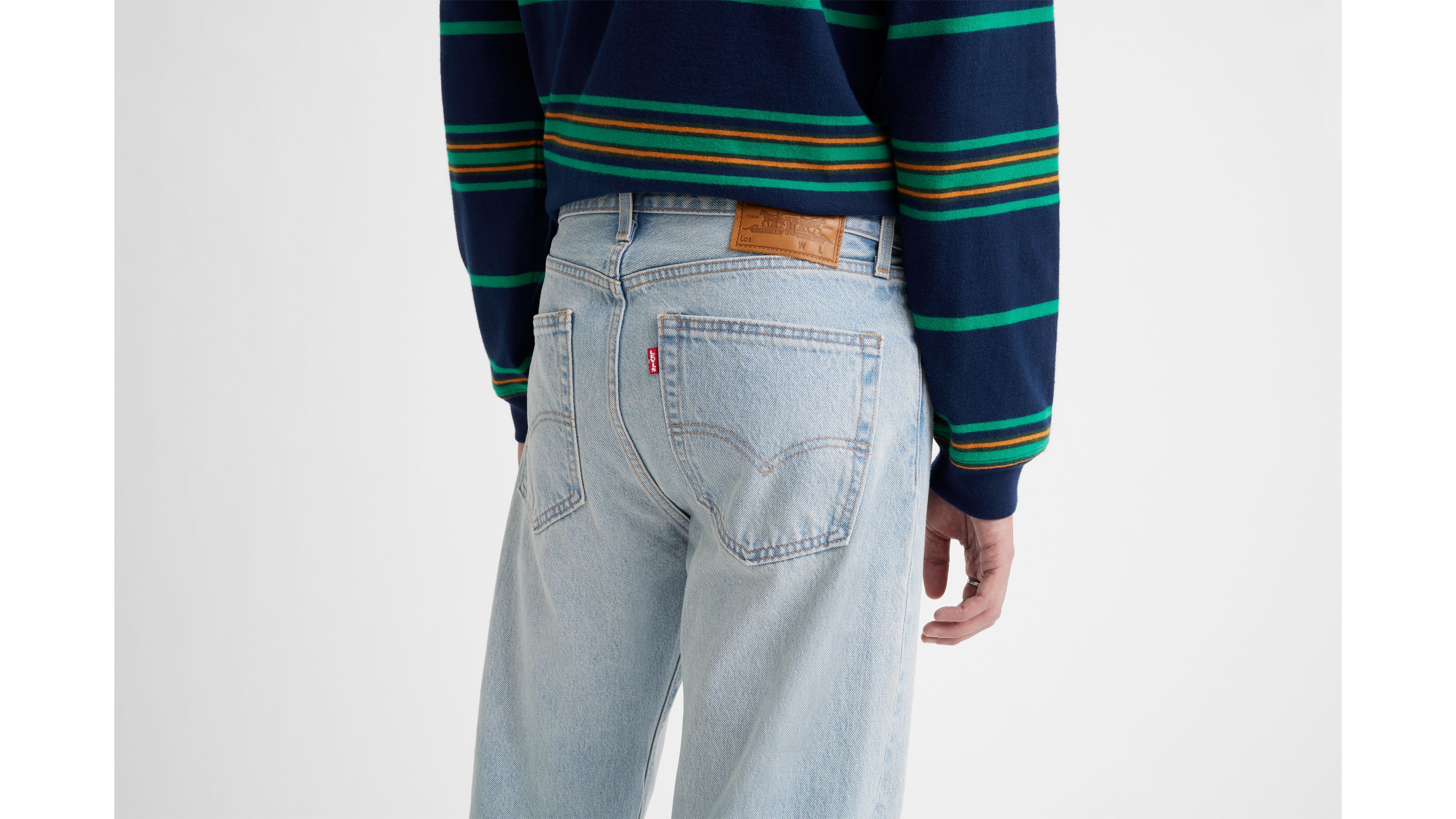 551z™ Authentic Straight Jeans - Blue | Levi's® GE