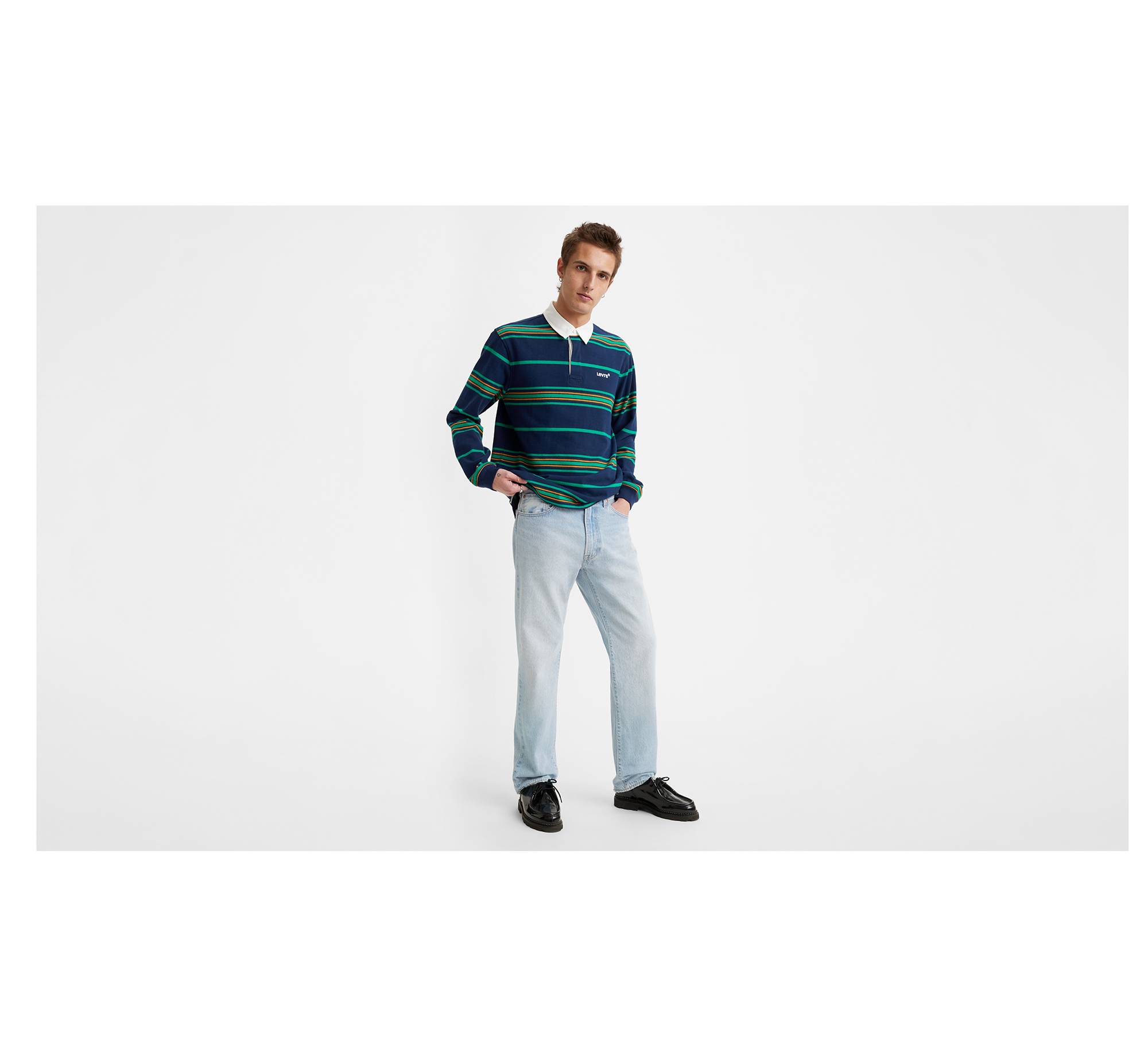 551z™ Authentic Straight Jeans - Blue | Levi's® FI