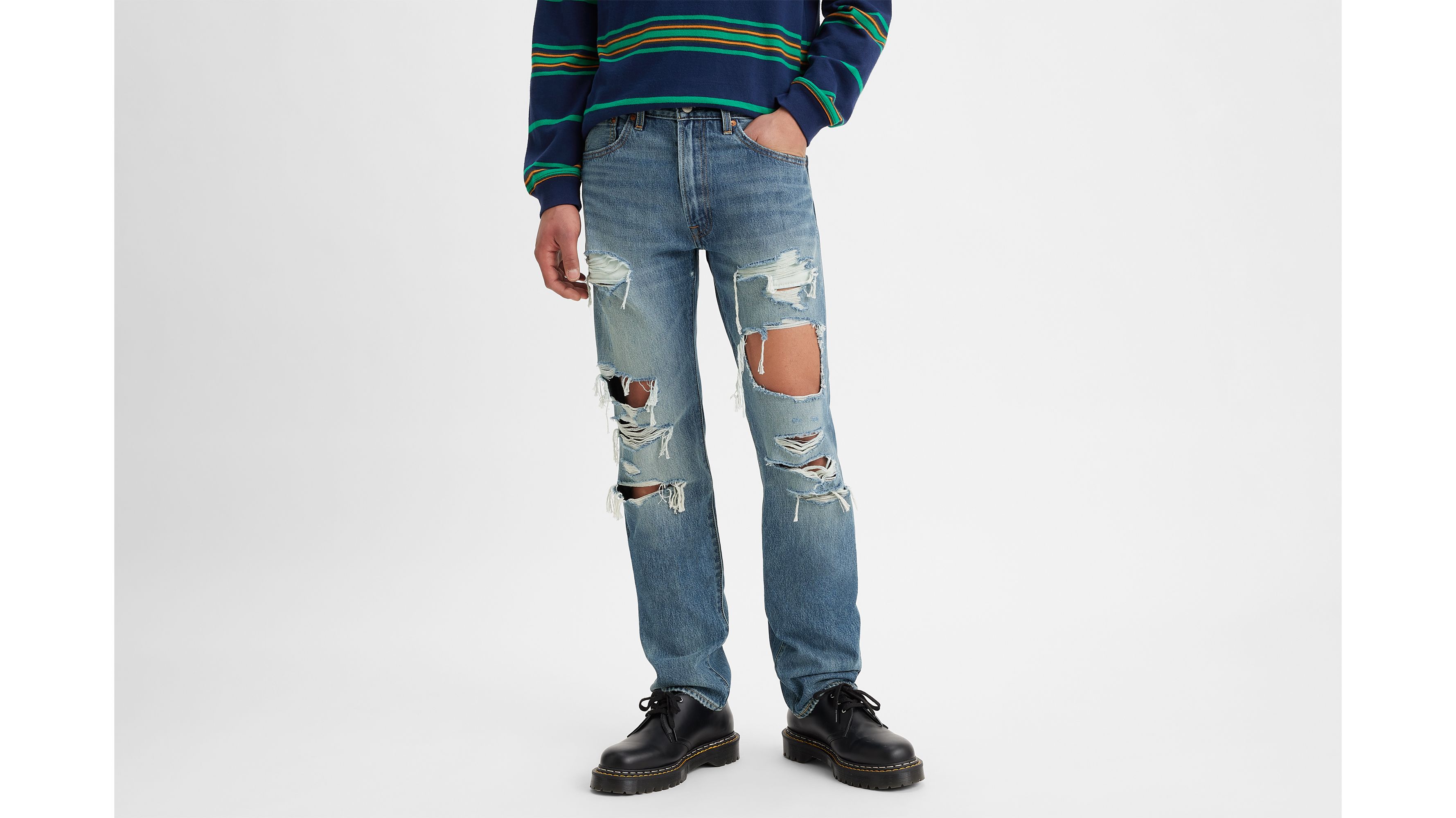 Calça Jeans Levis Premium 551 Patches - Mstock Store