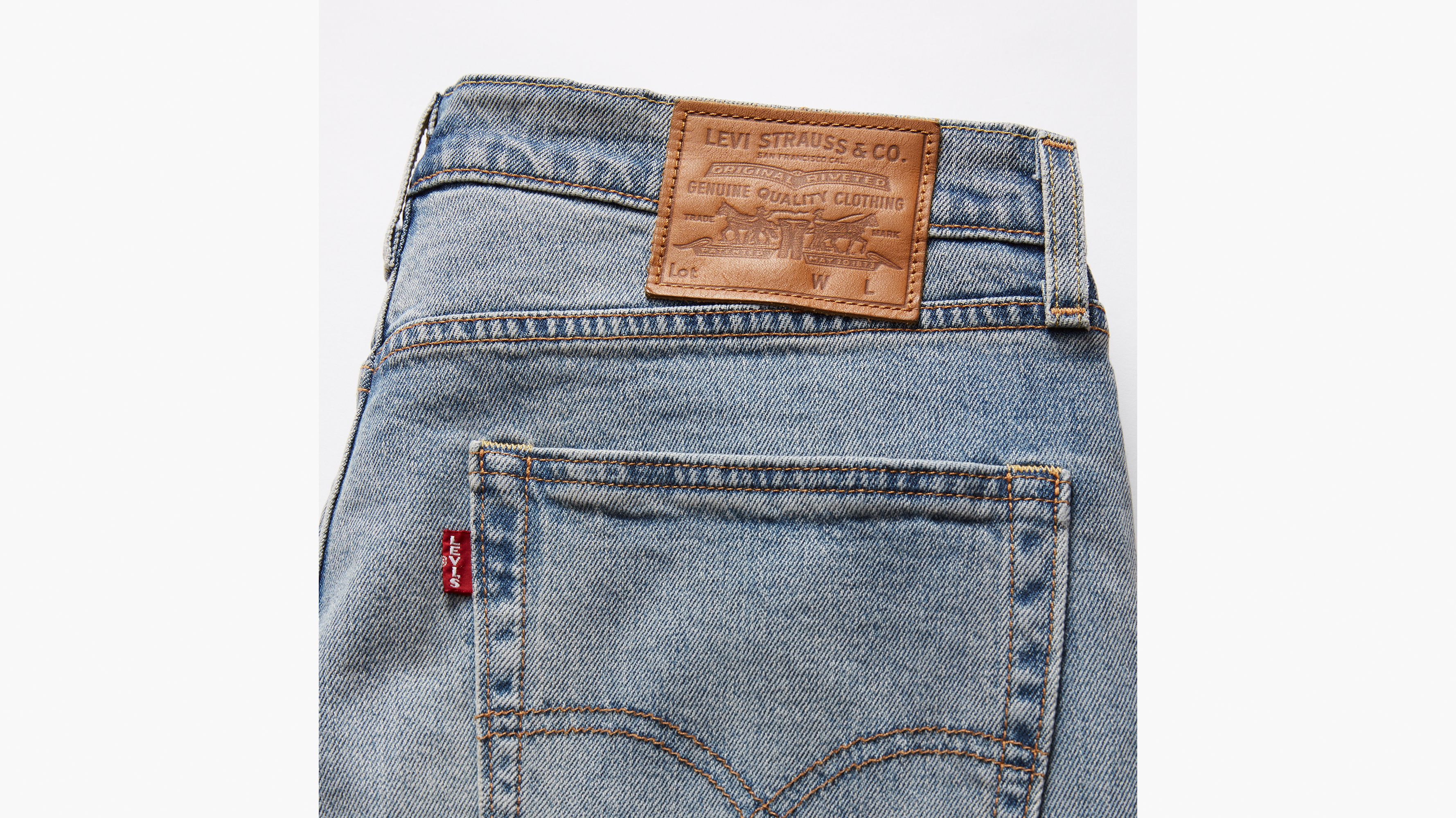 551™ Z Authentic Straight Fit Men's Jeans - Light Wash | Levi's® US