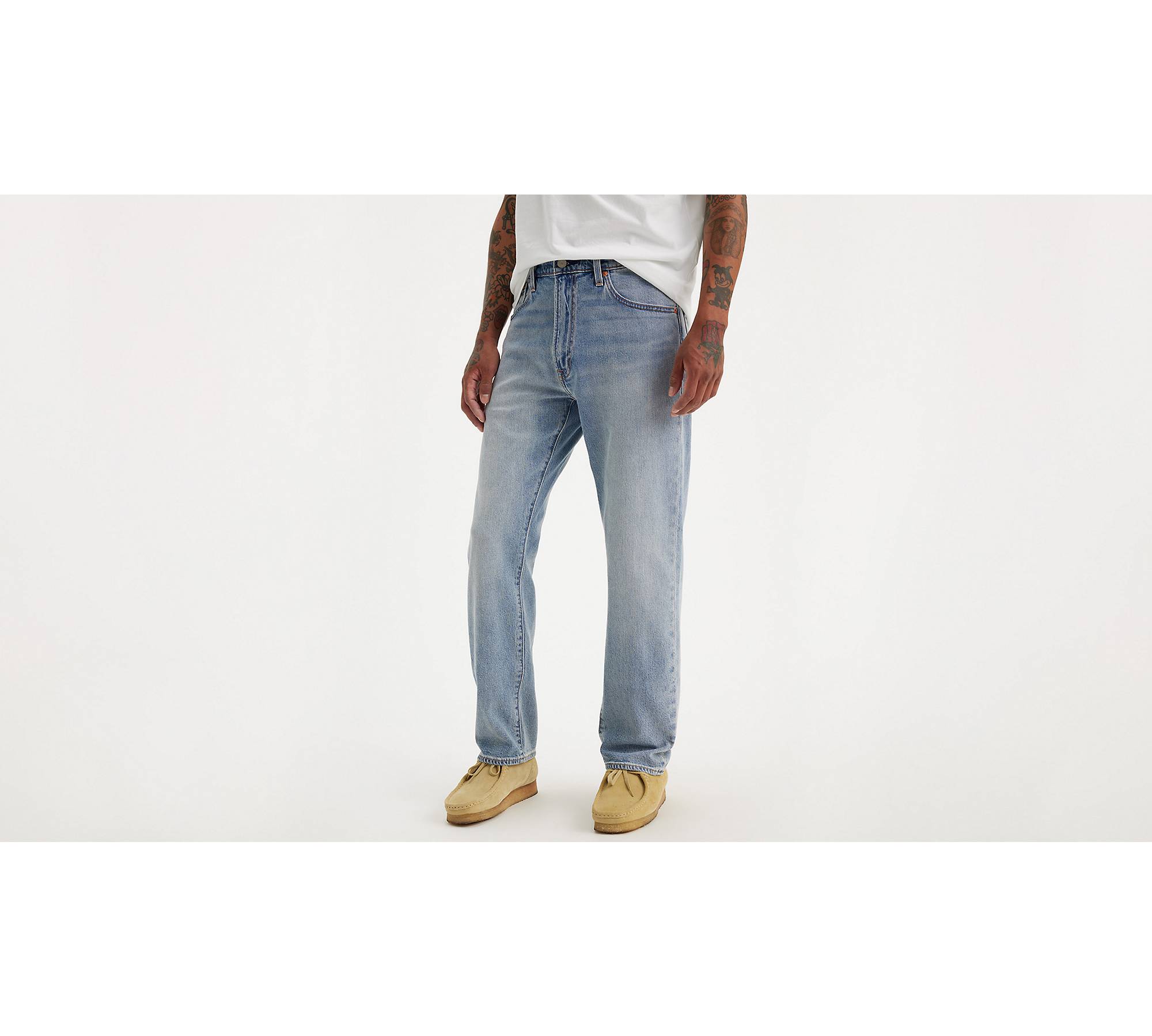 551™ Z Authentic Straight Fit Men's Jeans - Light Wash | Levi's® US