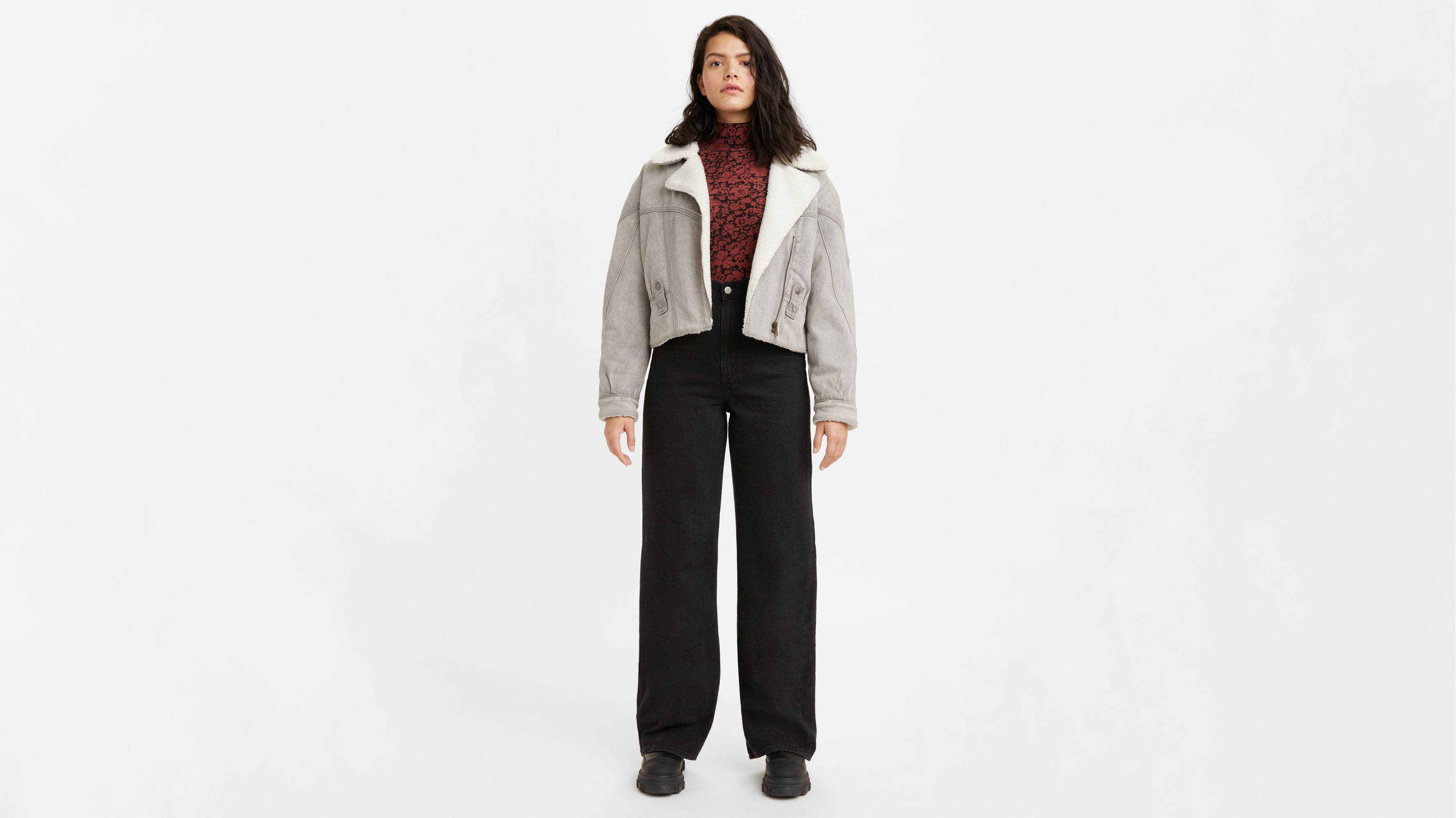 High Loose Women's Jeans - Black | Levi