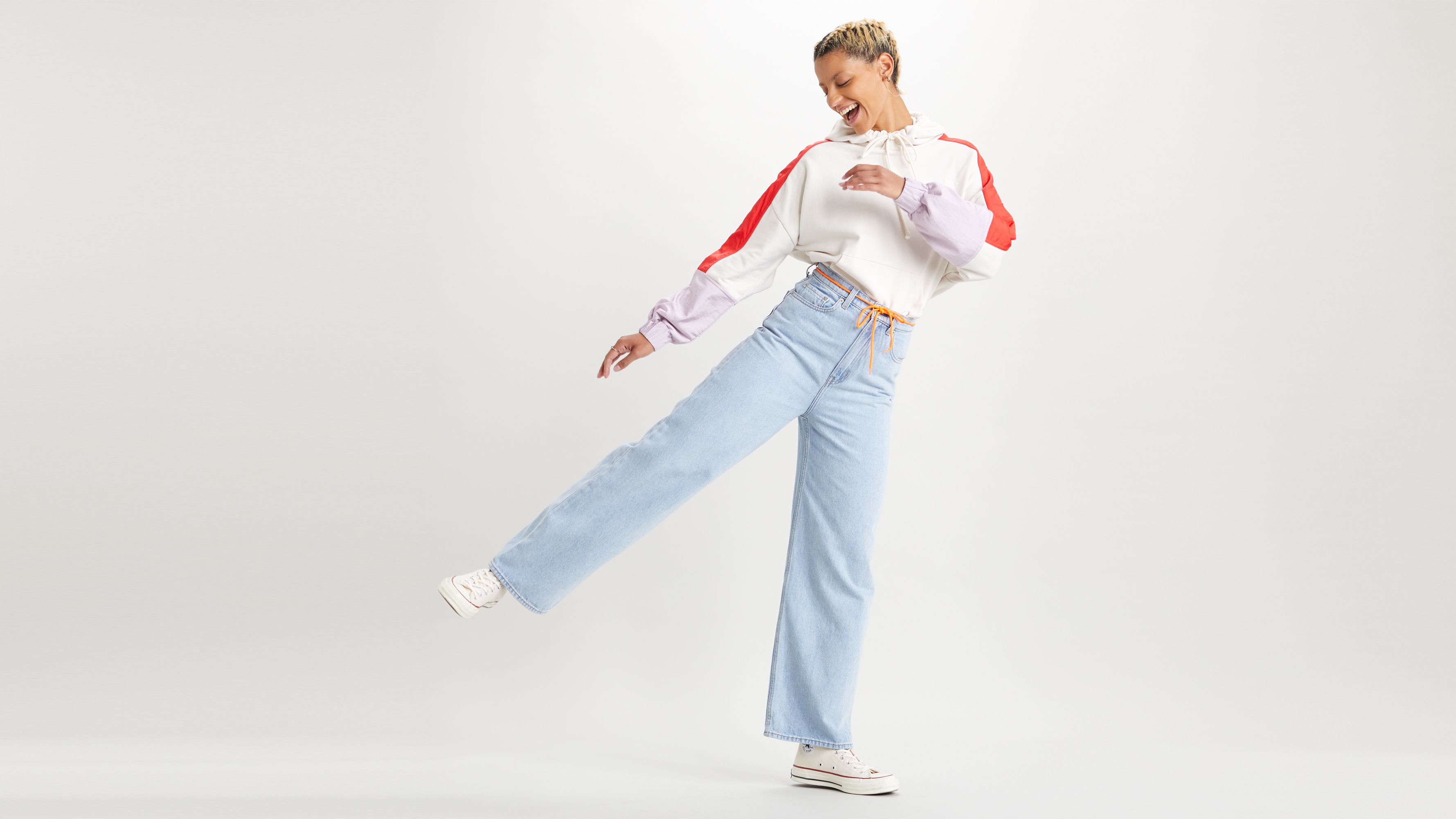 levi's high loose jeans