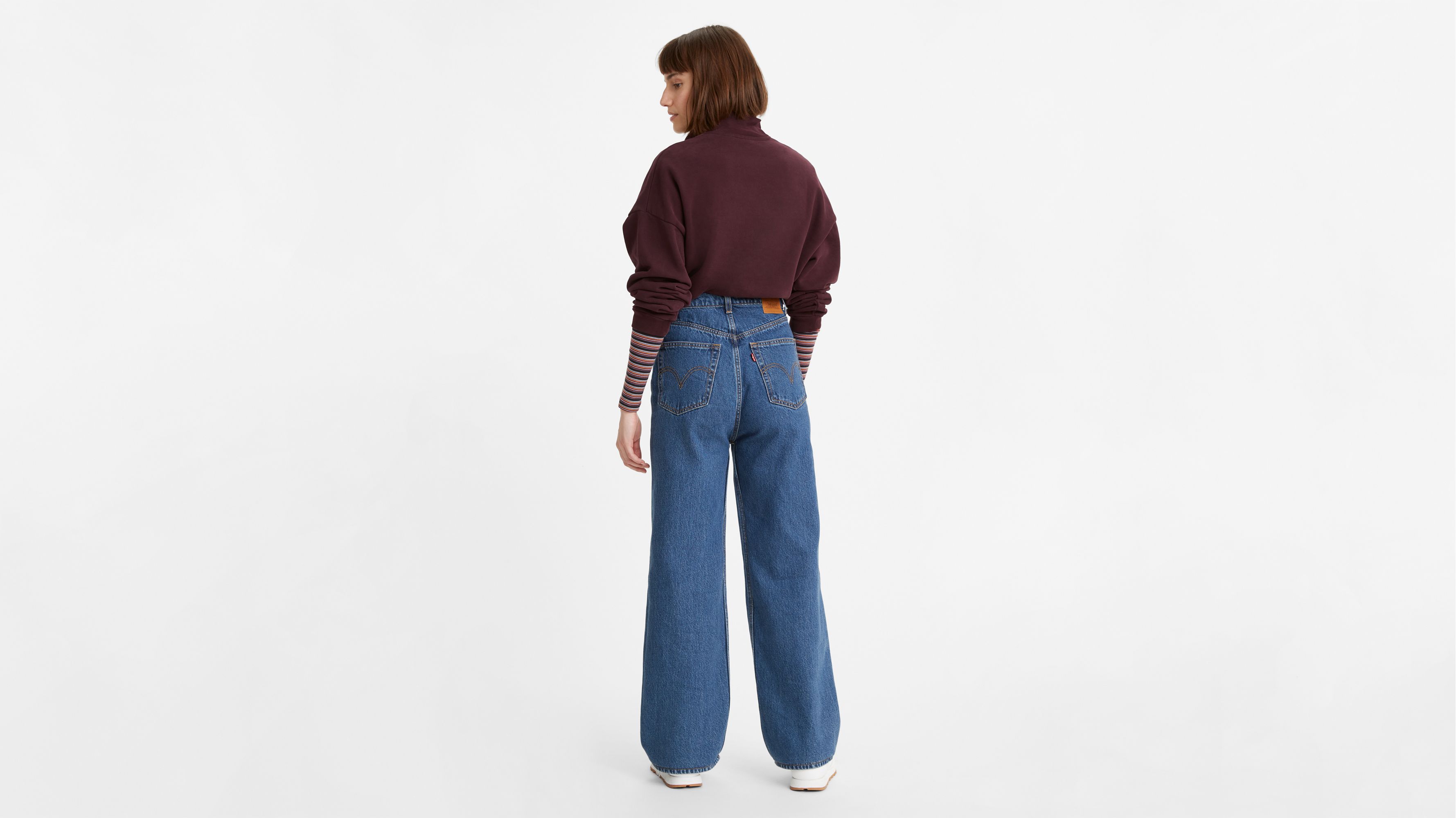 levi's high loose cottonized hemp women's jeans