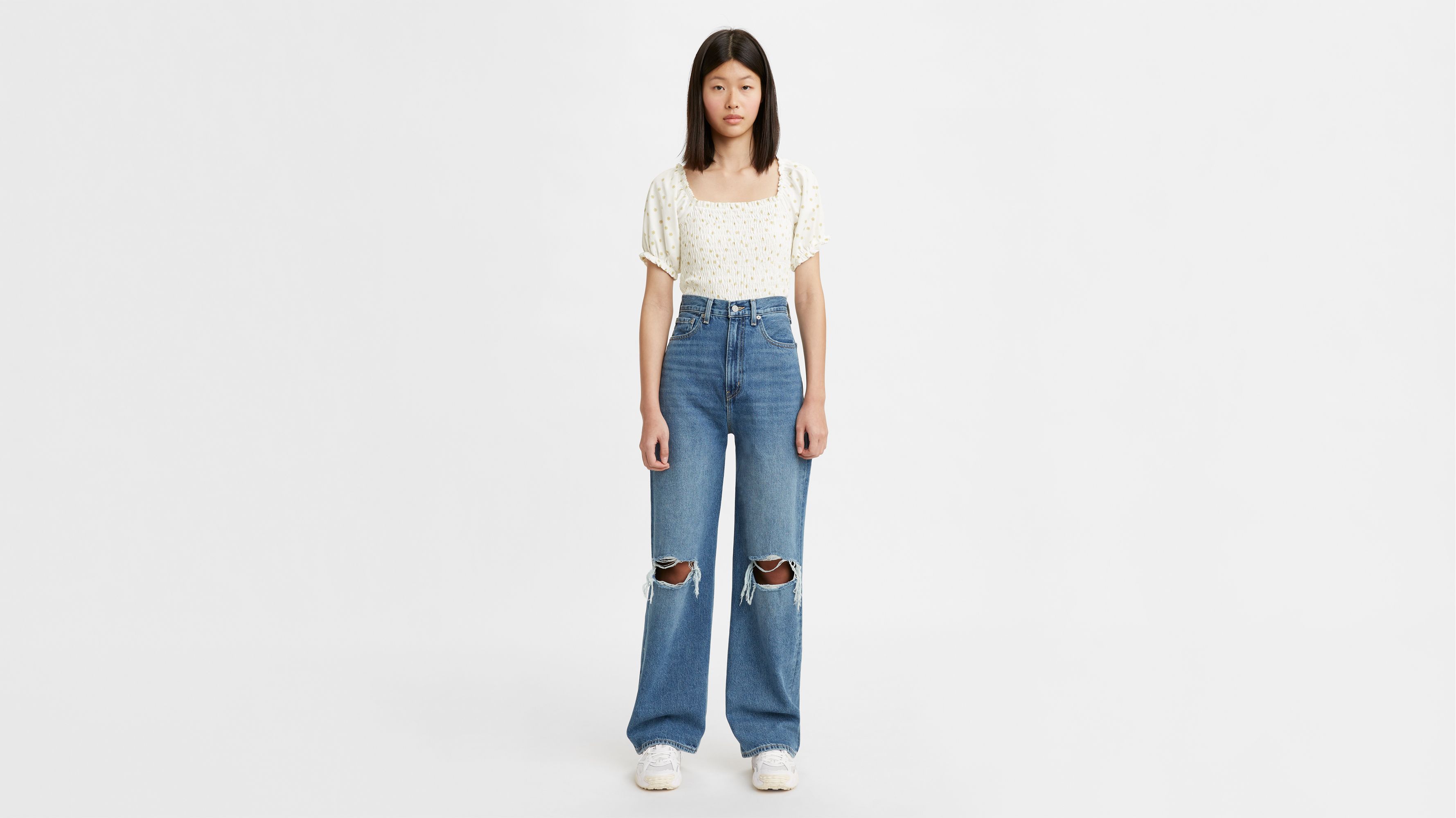 levi's high loose cottonized hemp women's jeans