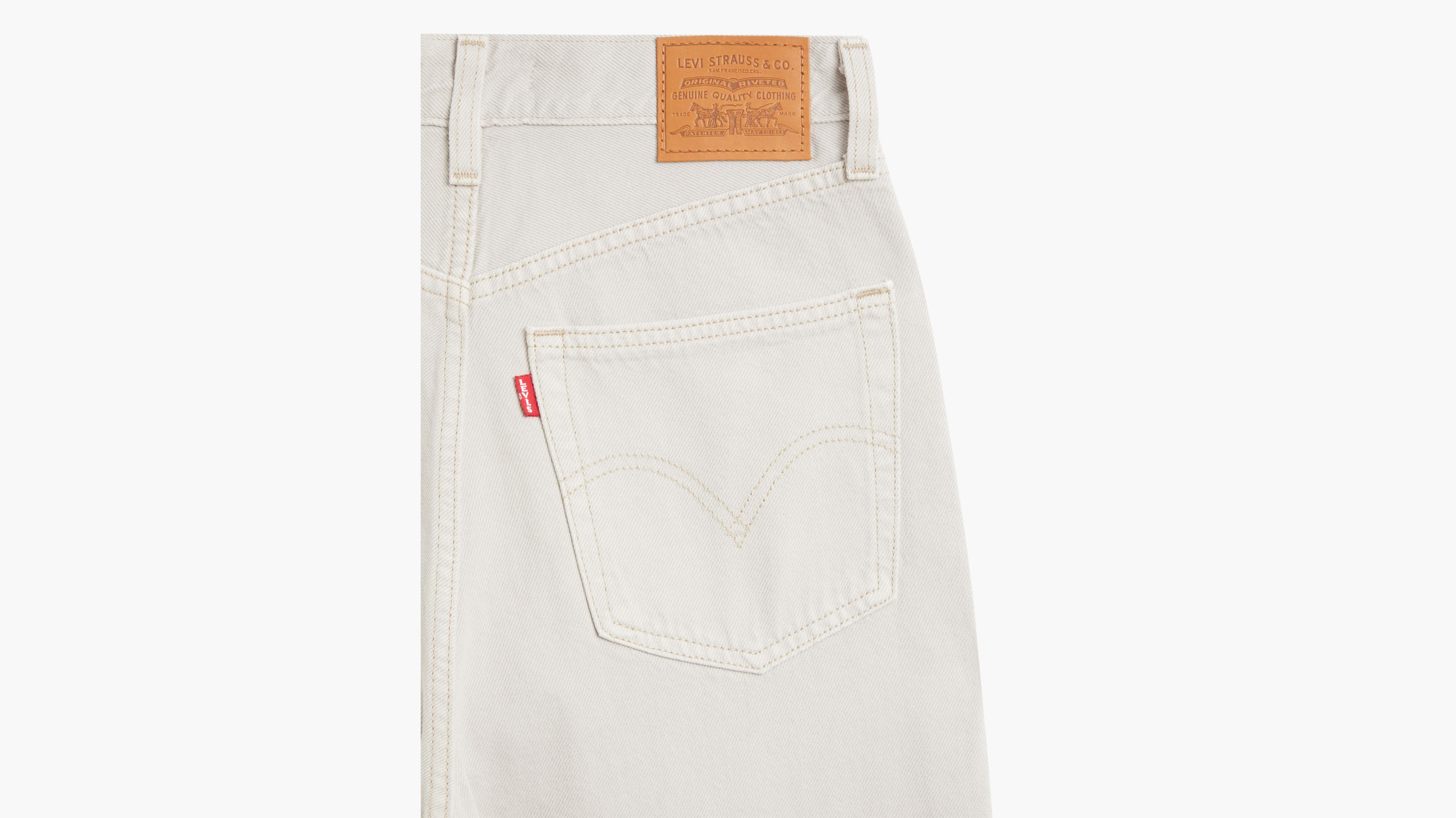 High Loose Jeans - White | Levi's® GB