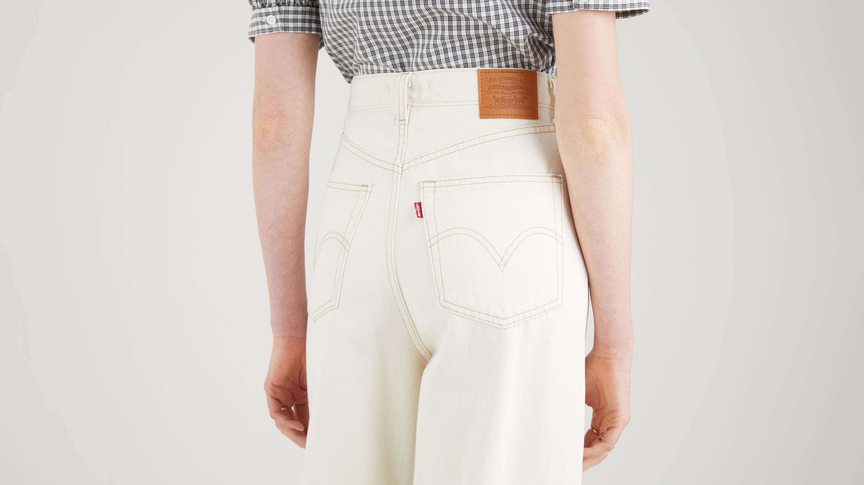 High Loose Jeans - White | Levi's® FR