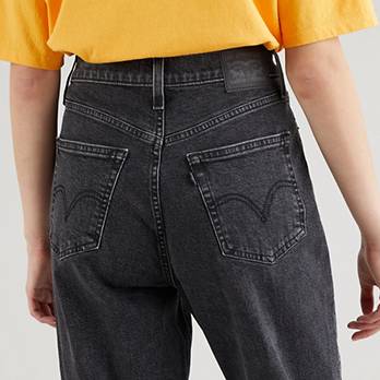 High Waisted Taper Jeans - Black | Levi's® US