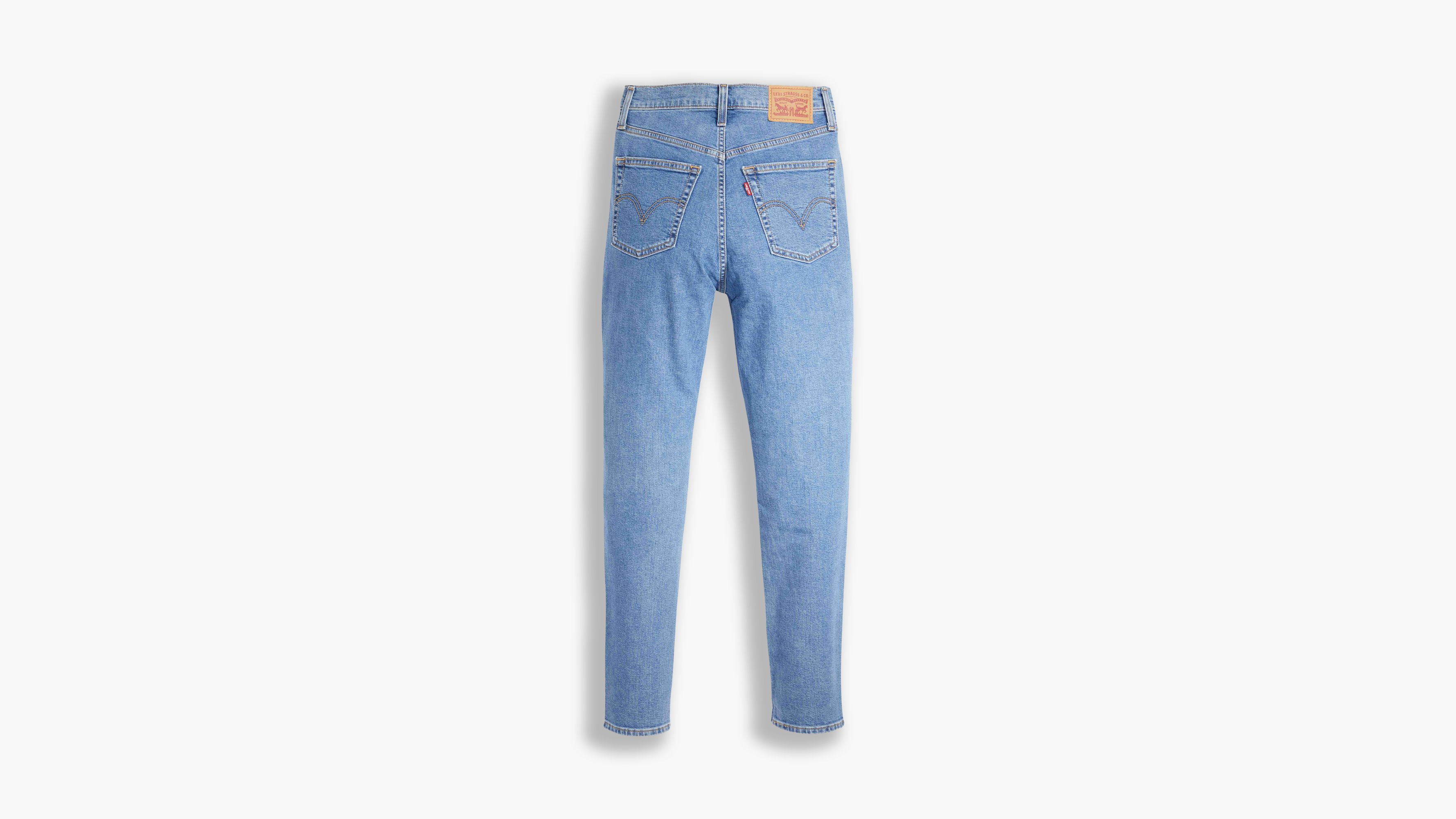 Levi blue outlet mom jeans