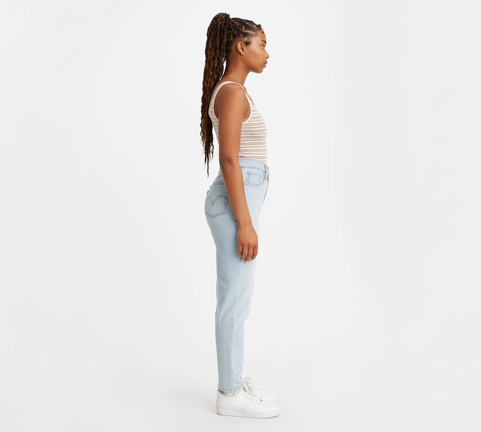 High Waisted Taper Jeans - Super Light Wash | Levi's® US