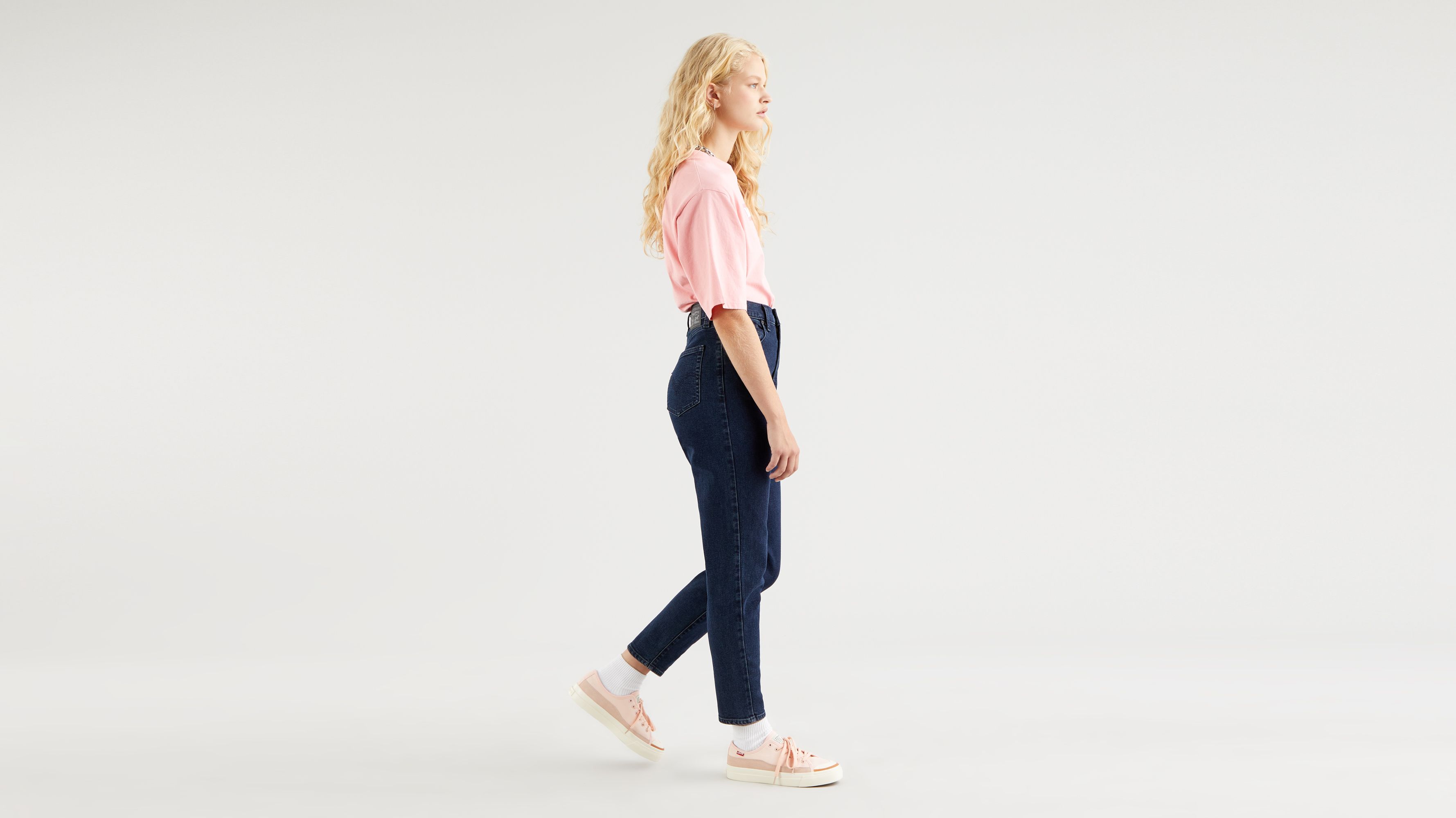 levis high waisted taper