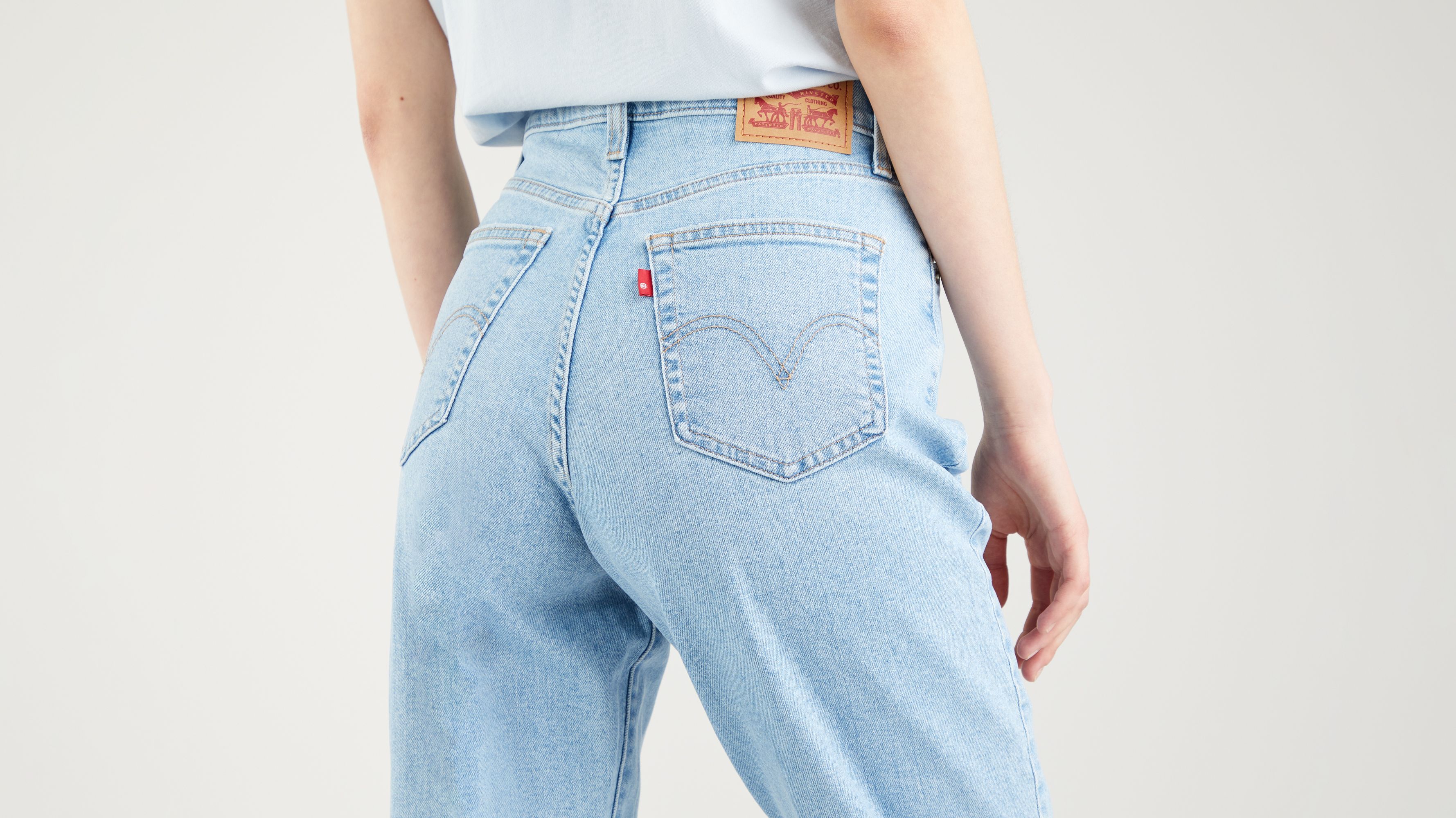 Levi's tapered shop mom jeans