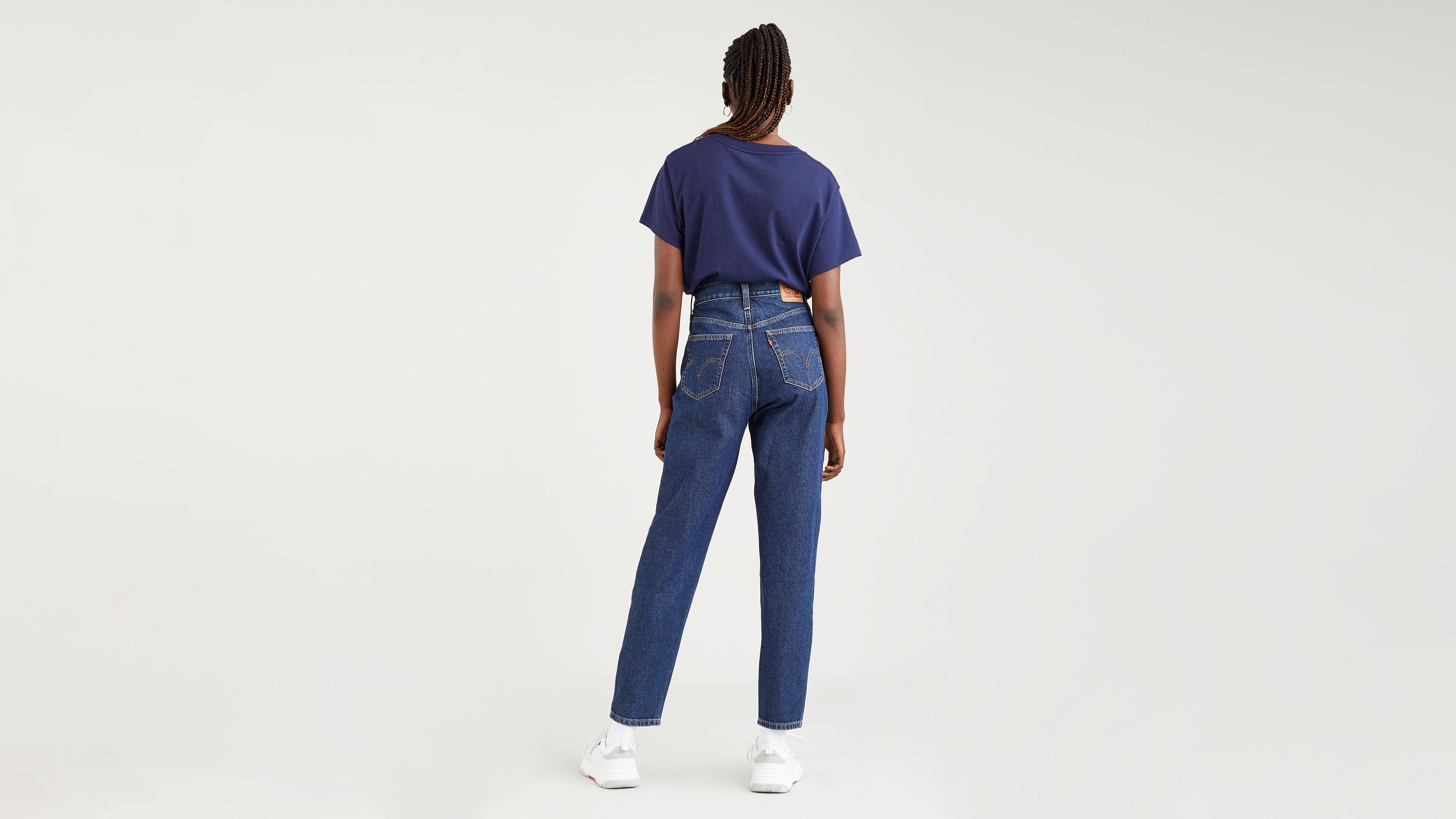 levis jeans high waist mom