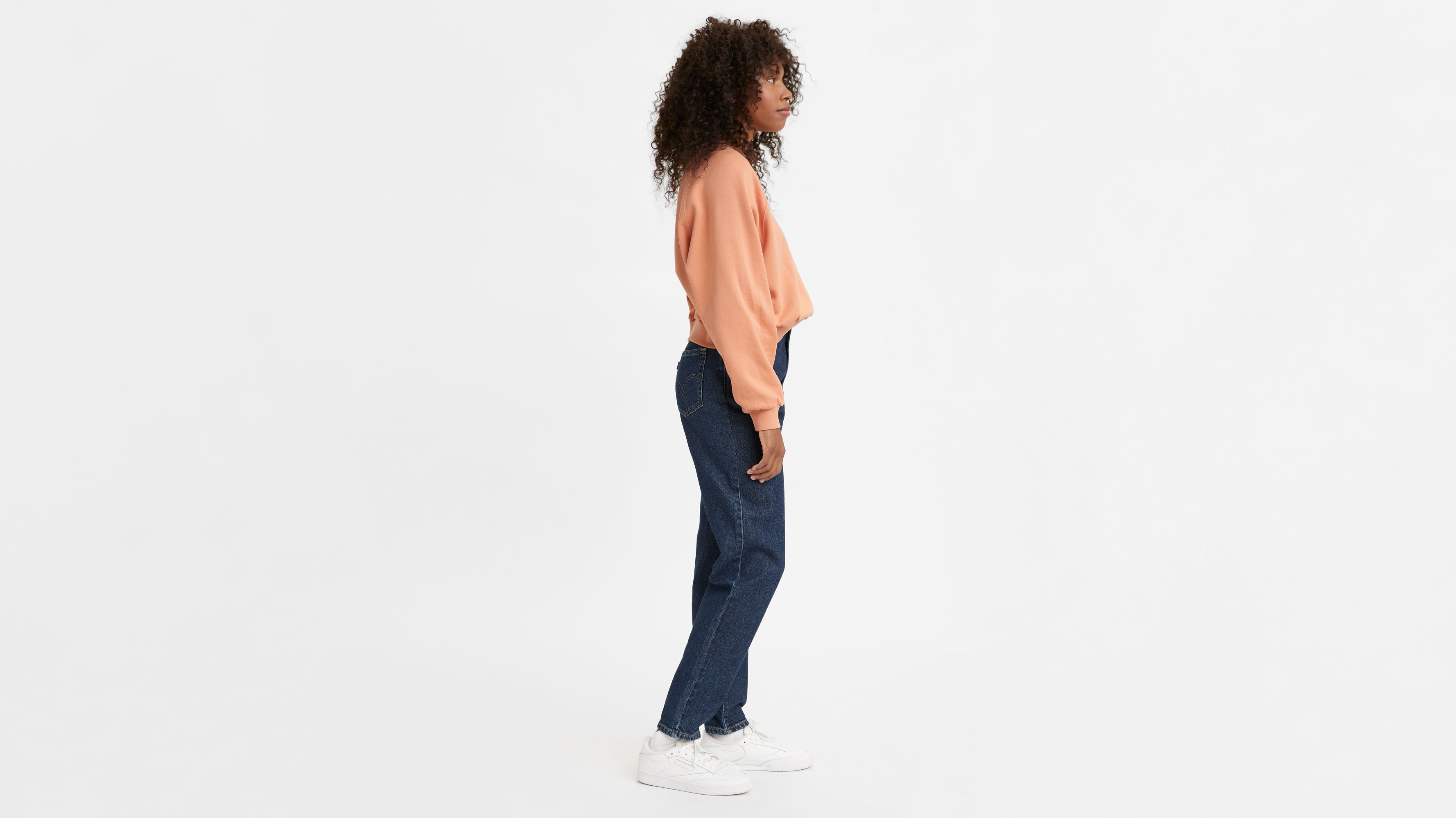 Levi's Womens Notch High Waisted Mom Jean : : Clothing, Shoes &  Accessories