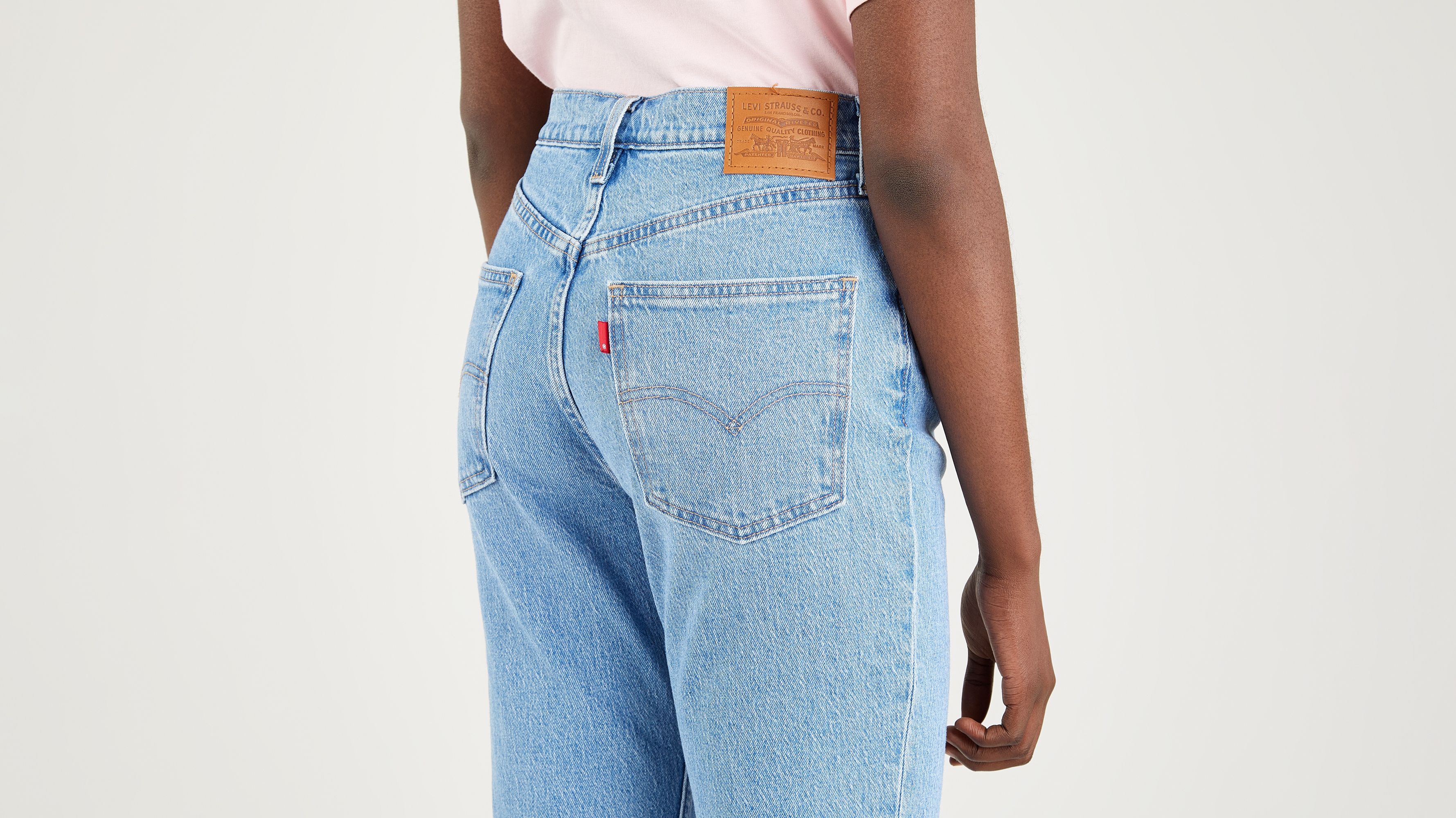 High Waisted Mom Jeans