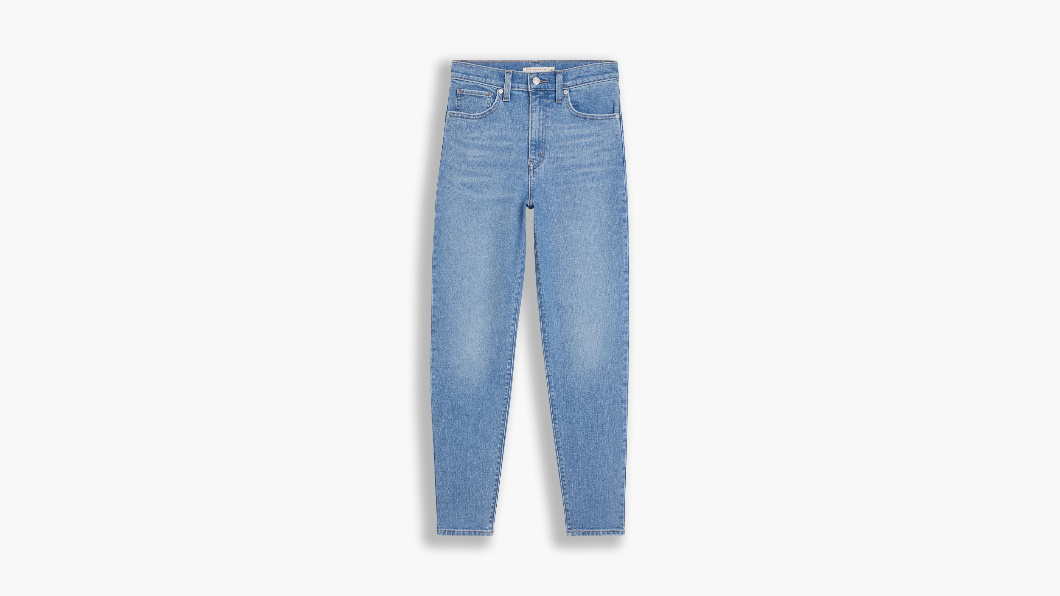 Mode Spijkerbroeken Stretch jeans H&M Stretch jeans blauw casual uitstraling 