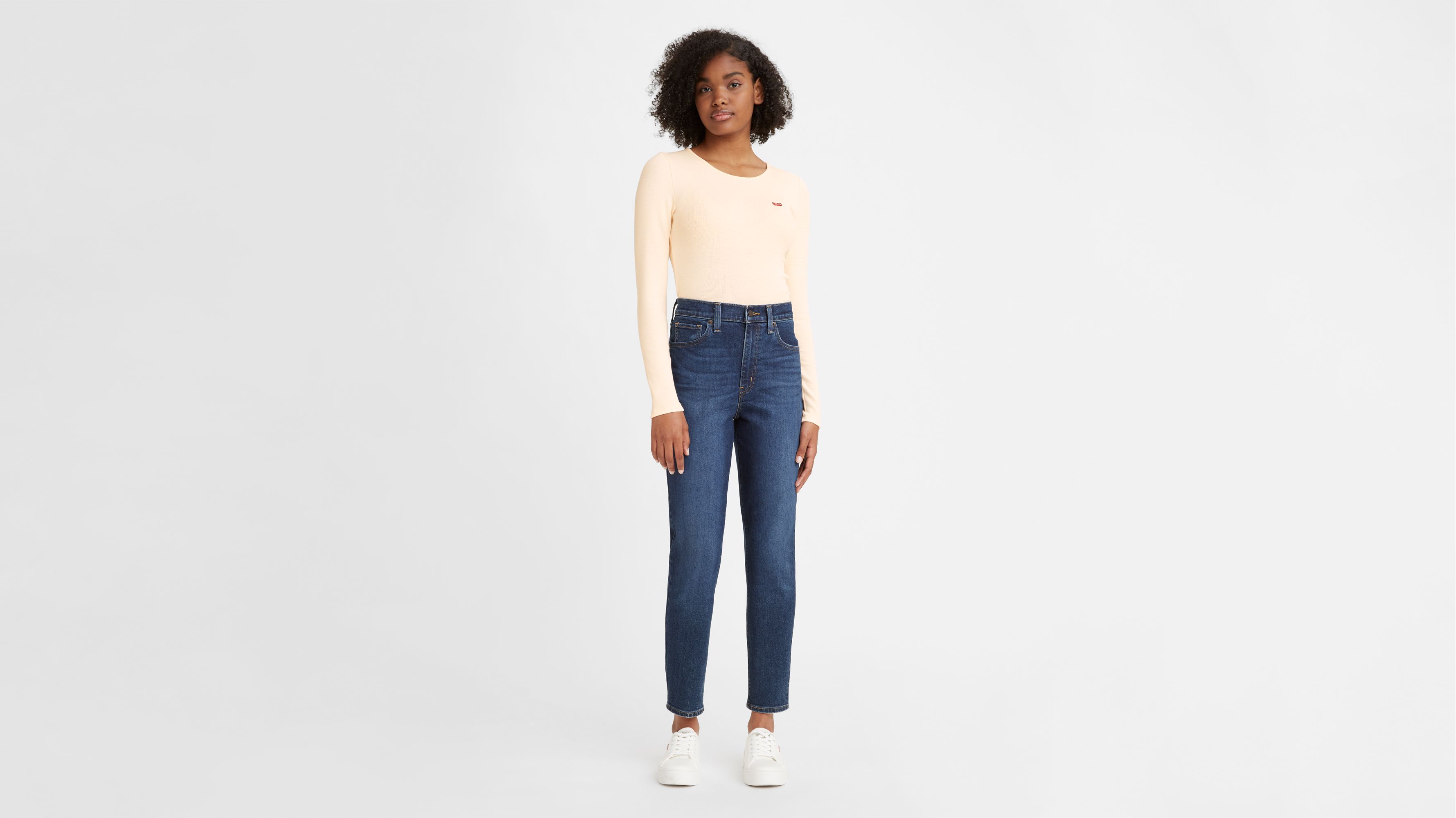 Levi's High Waisted Mom Jean Bomb Dot Com, Shop Now at Pseudio!