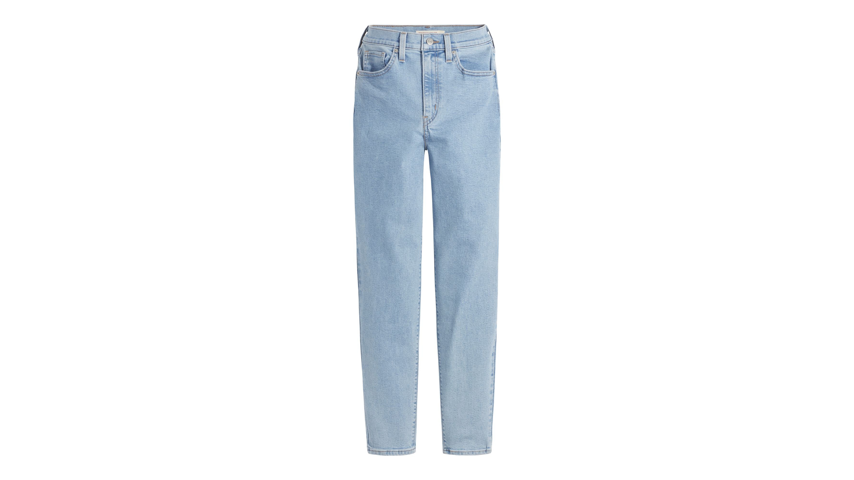 Levi's Women's High Waisted Mom Jeans, (New) Light Indigo Destructed, 24  Regular : : Clothing, Shoes & Accessories