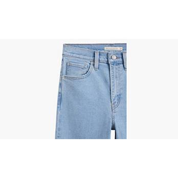 Buy Levis Women Blue Mom Jean Fit High Rise Clean Look Stretchable Cropped  Jeans - Jeans for Women 6799270
