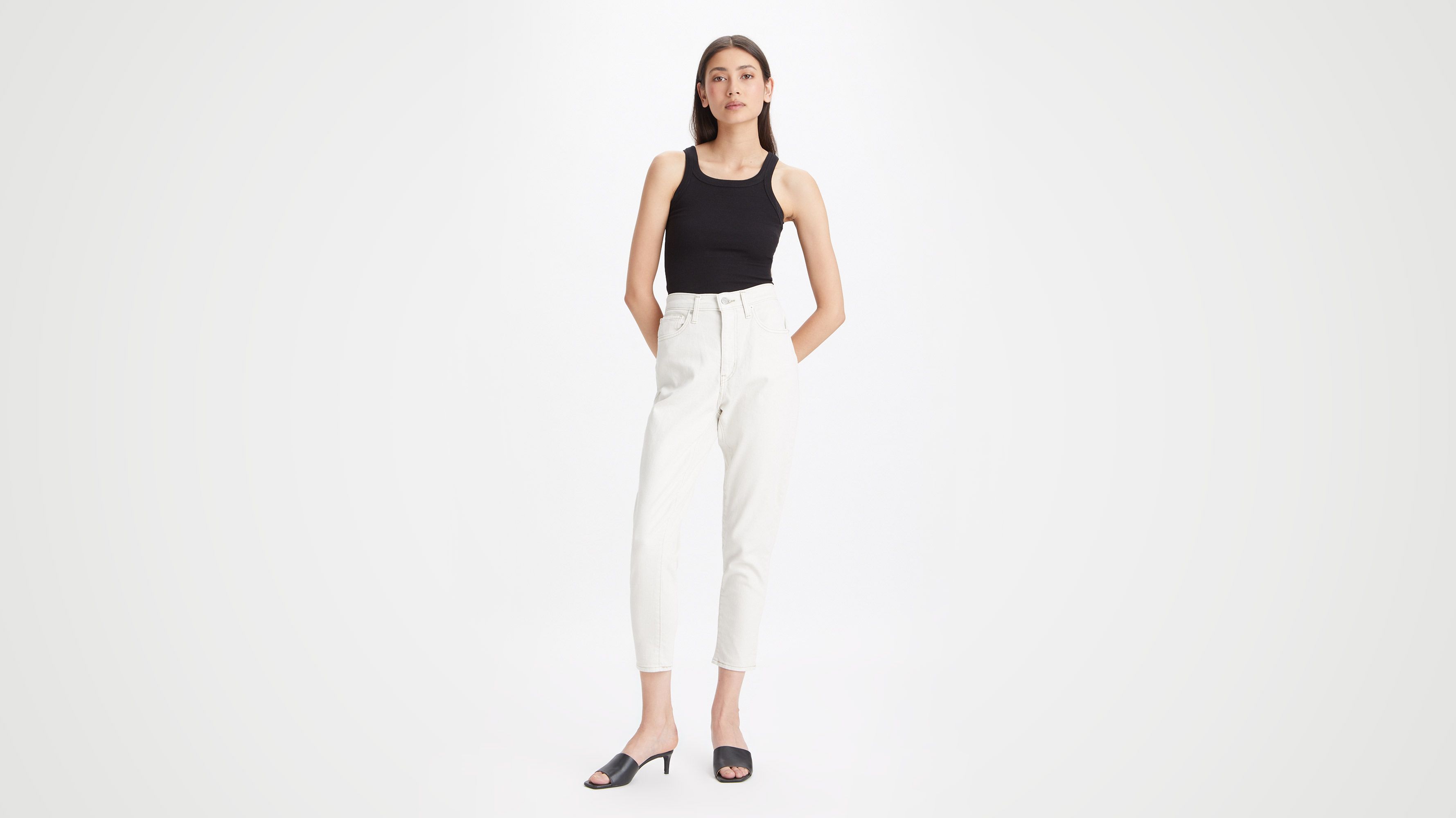 High Waisted Mom Jeans 5