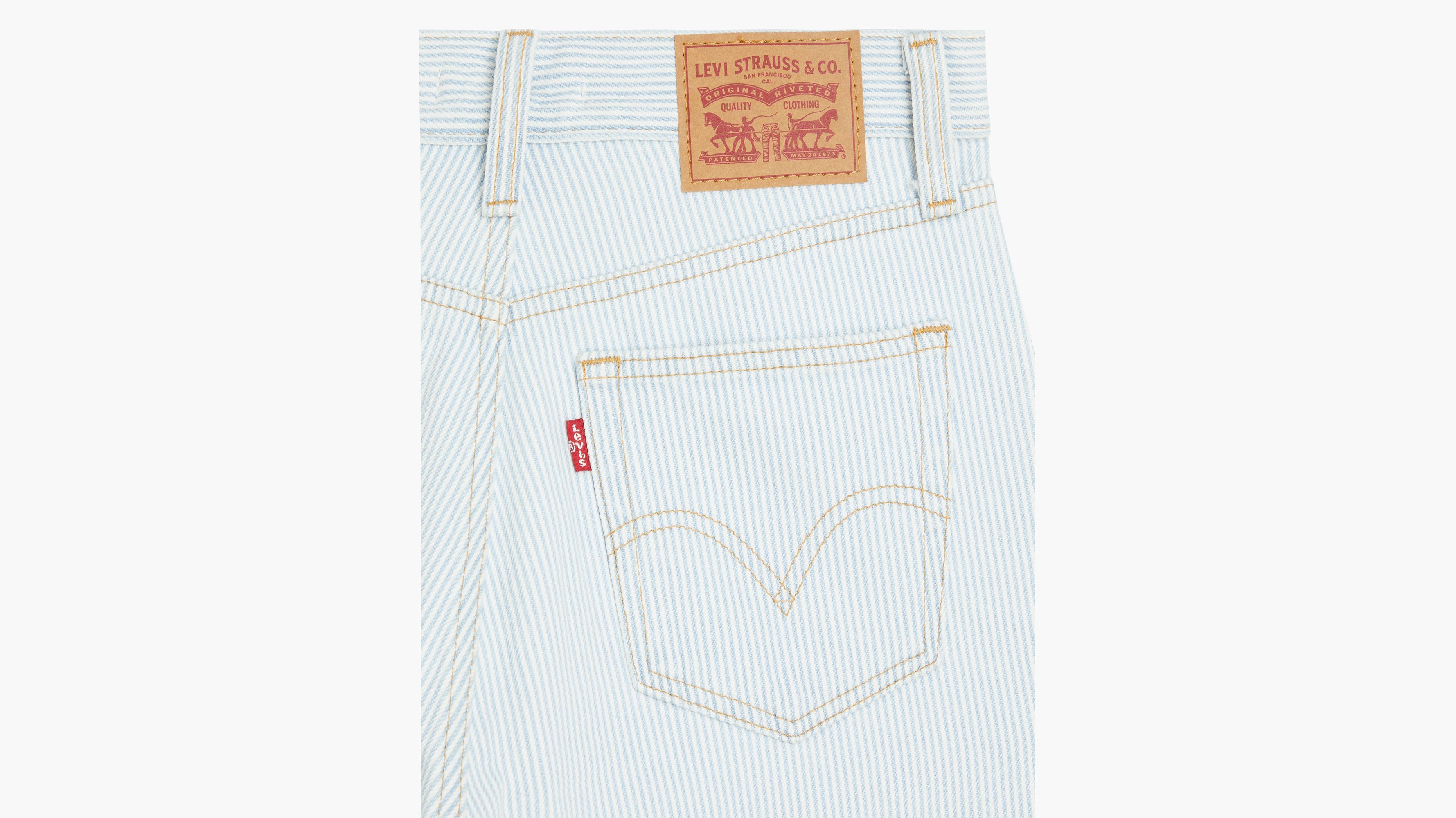 levis white mom jeans