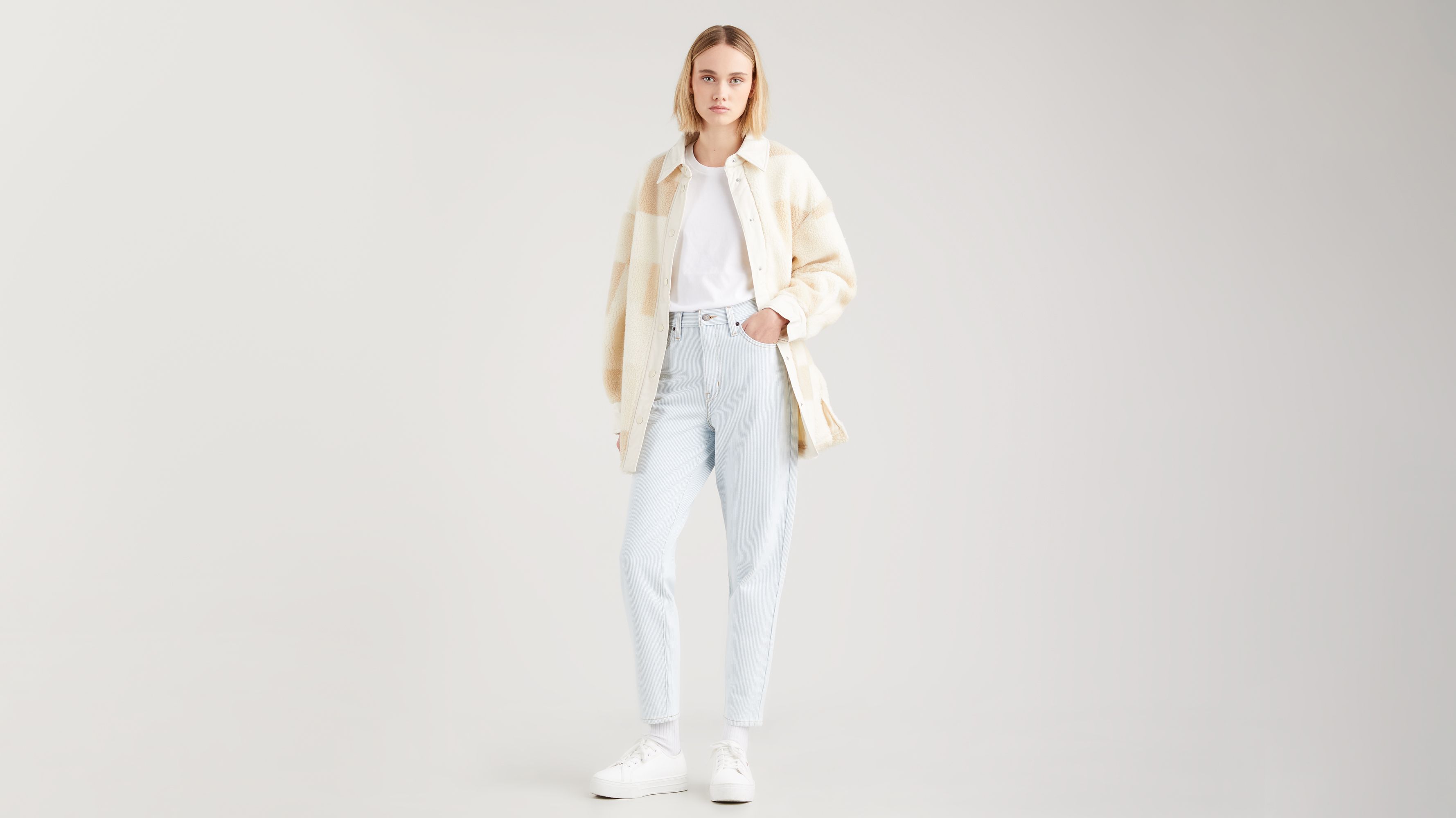 High Waisted Mom Jeans 1